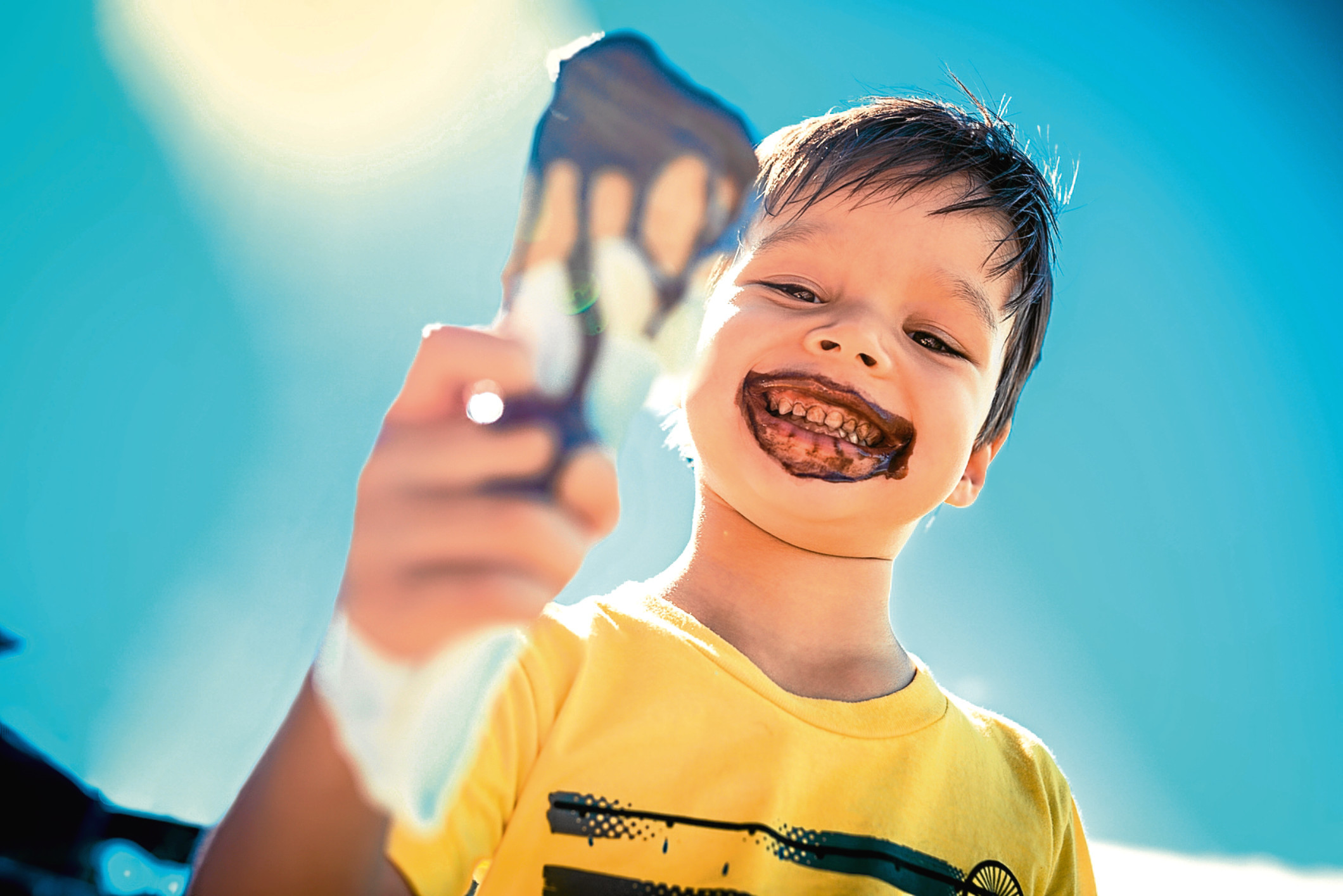 Ice cream can get messy (Getty Images)