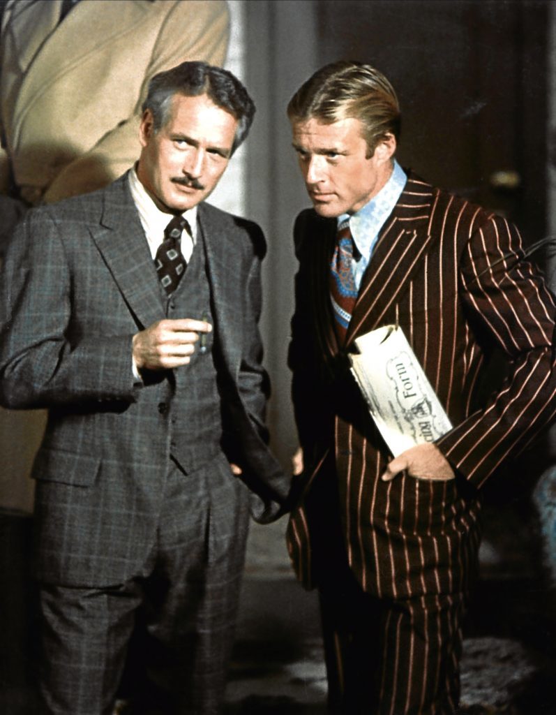 Paul Newman and Redford in The Sting (Allstar/UNIVERSAL) 