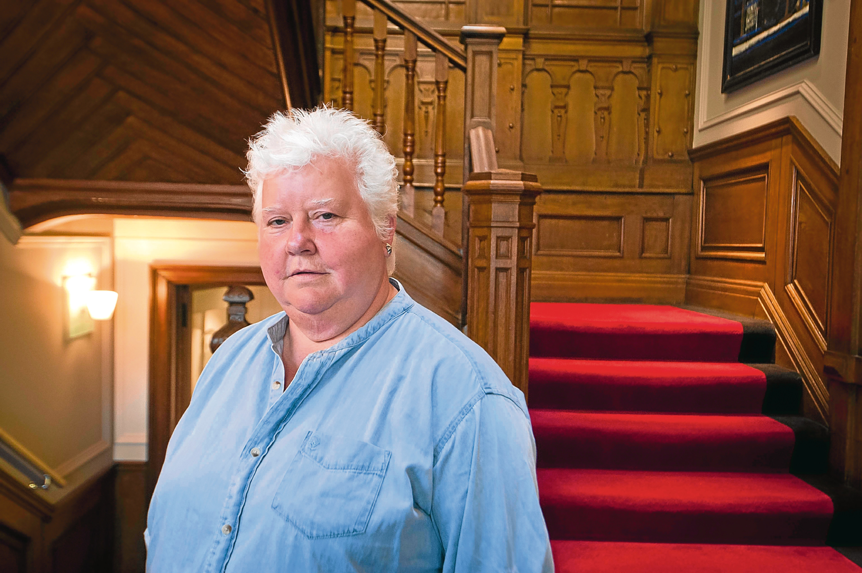 Writer Val McDermid in Edinburgh (Chris Watt)