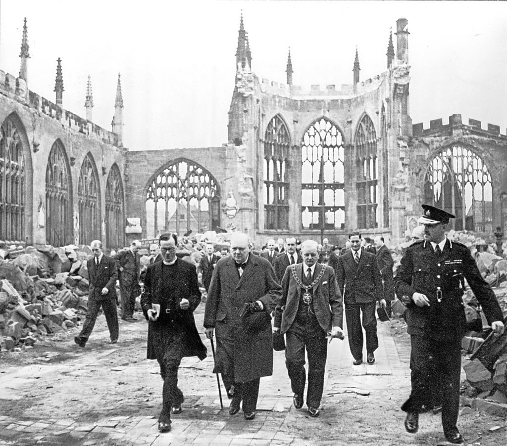 Reports about the destruction of Coventry differed on either side