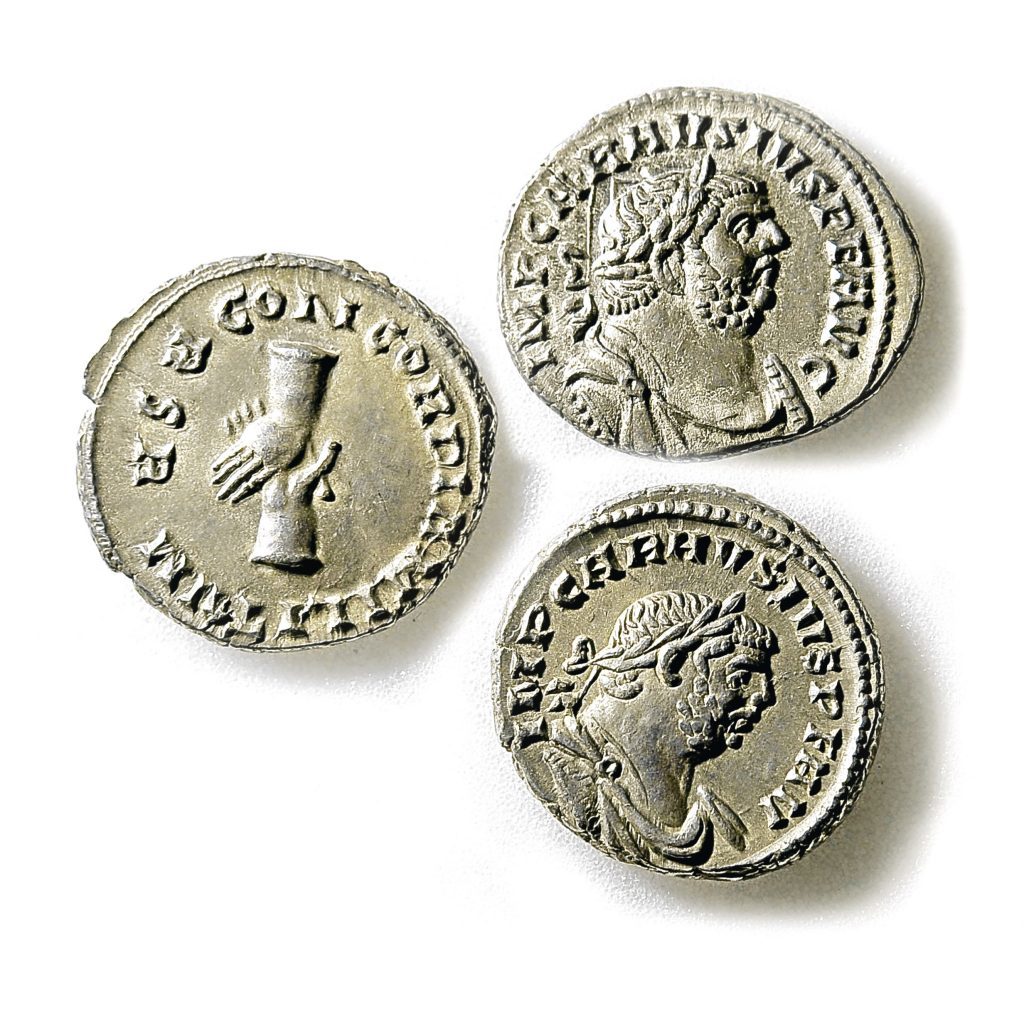 Iron age coins