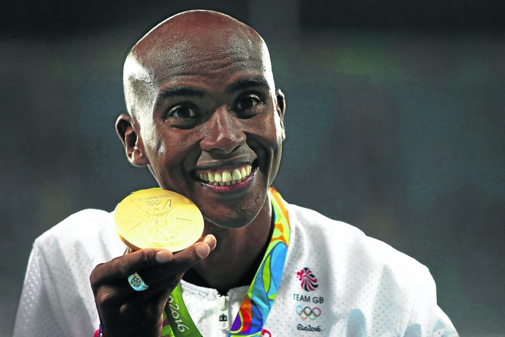 Gold medallist Mohamed Farah (Photo by Buda Mendes/Getty Images)