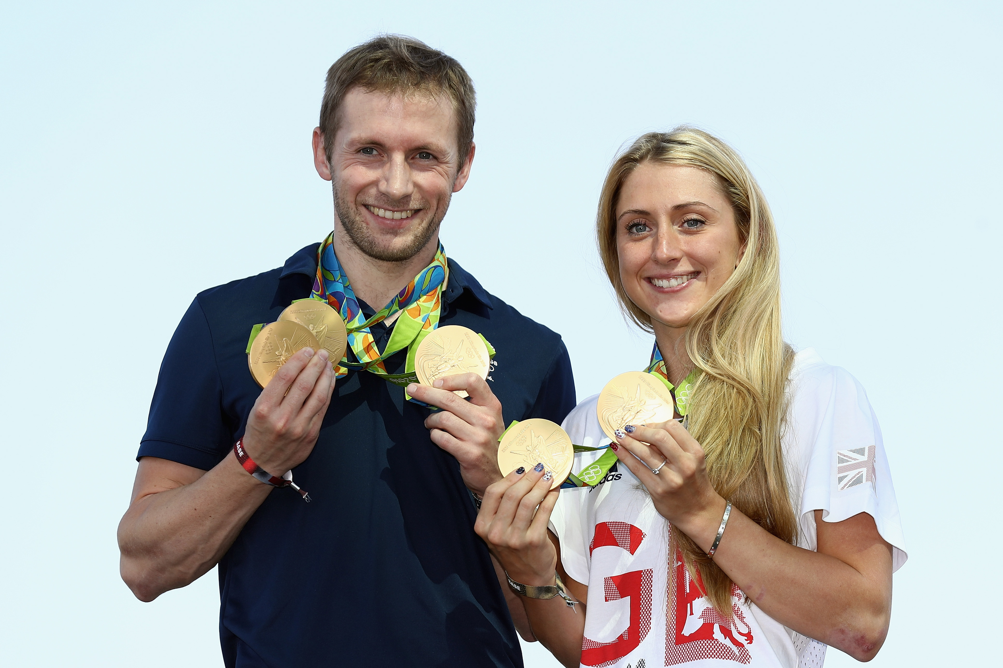 Team GB cyclists Laura Trott and Jason Kenny (Bryn Lennon/Getty Images)