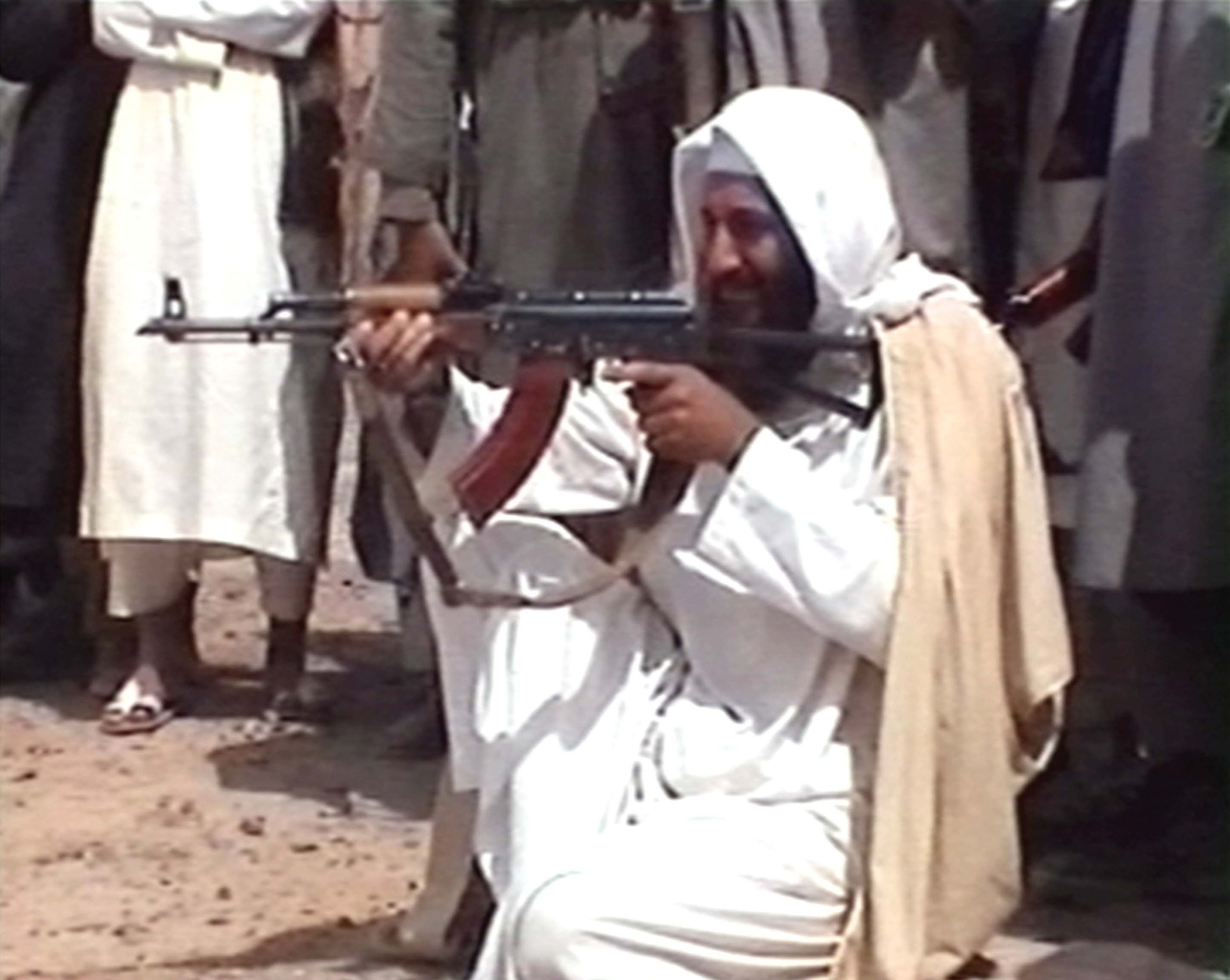 Terrorist suspect Osama bin Laden (Al-Jazeera/Getty Images)