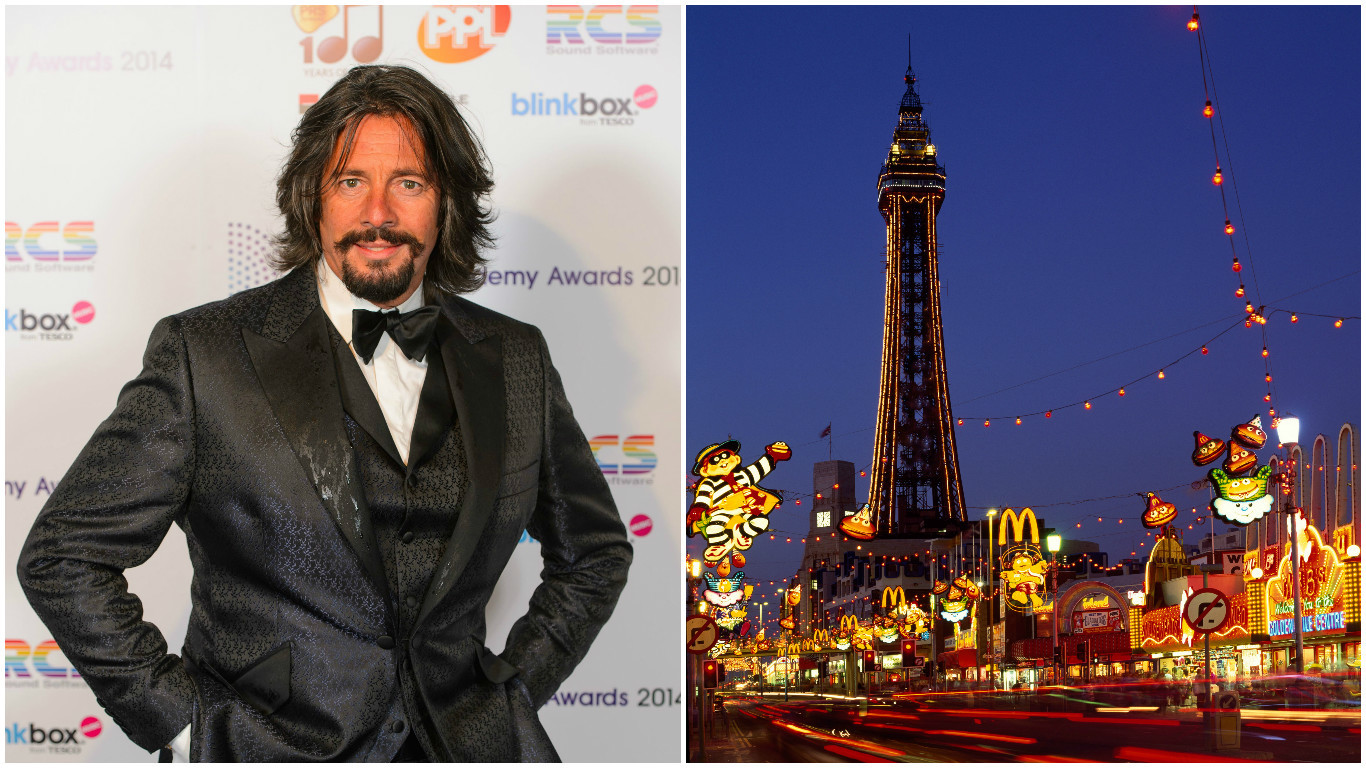 Laurence Llewelyn Bowen is working on the Blackpool display for the tenth year (Dominic Lipinski / PA Wire & Alamy)