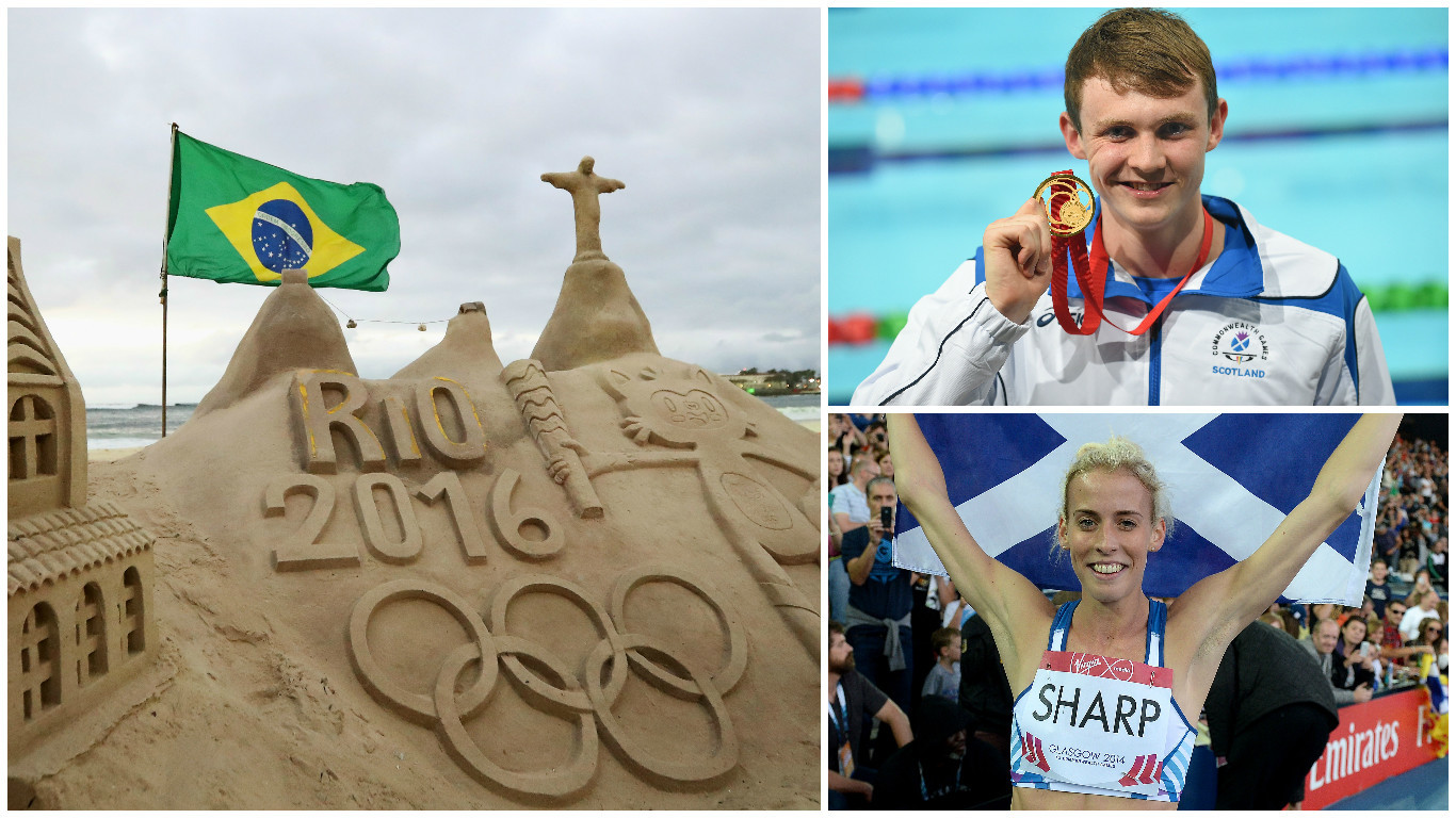 Scots Ross Murdoch and Lynsey Sharp will be competing in Rio (Getty Images)