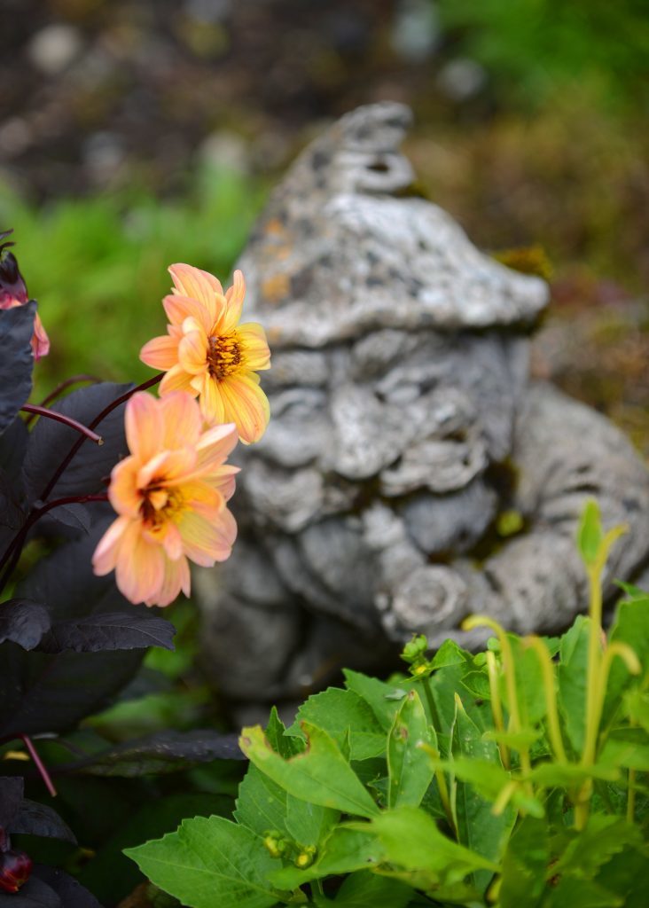 Rabbie Burns' stunning garden overlooking Loch Lomond, near the village of Luss