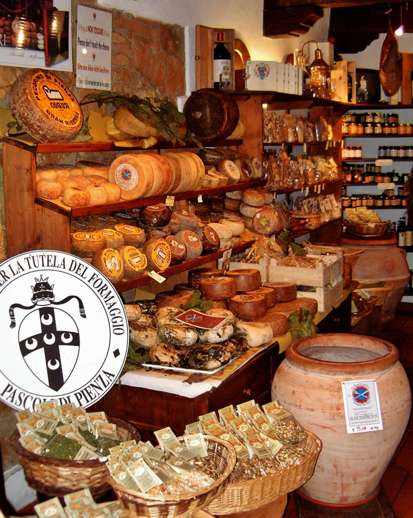 Cheese delicatessen, Florence