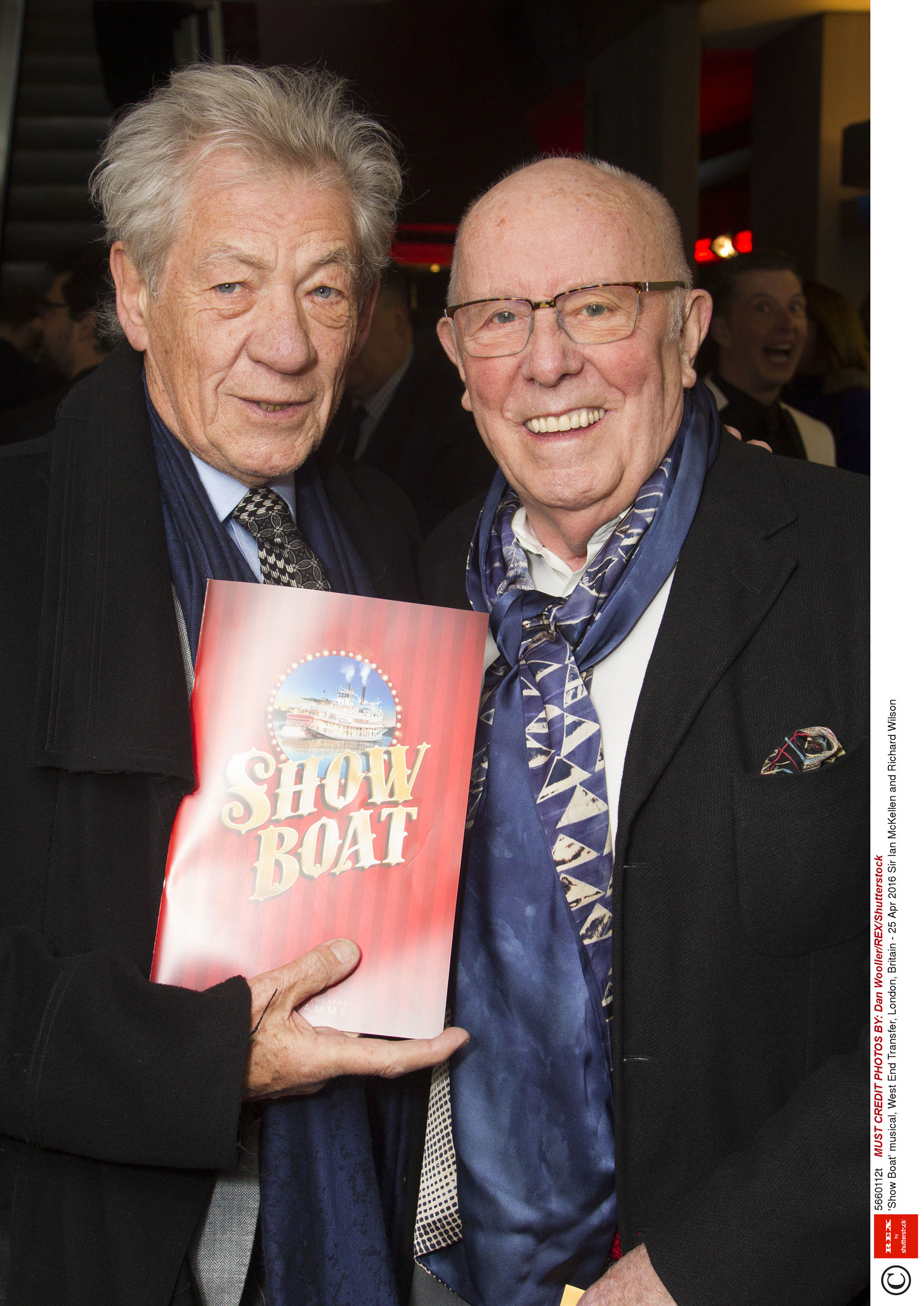 Sir Ian McKellen and Richard Wilson 'Show Boat' musical (Dan Wooller/REX/Shutterstock)
