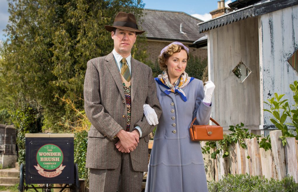 Kerry alongside James Wrighton in Young Hyacinth (Colin Hutton / BBC)