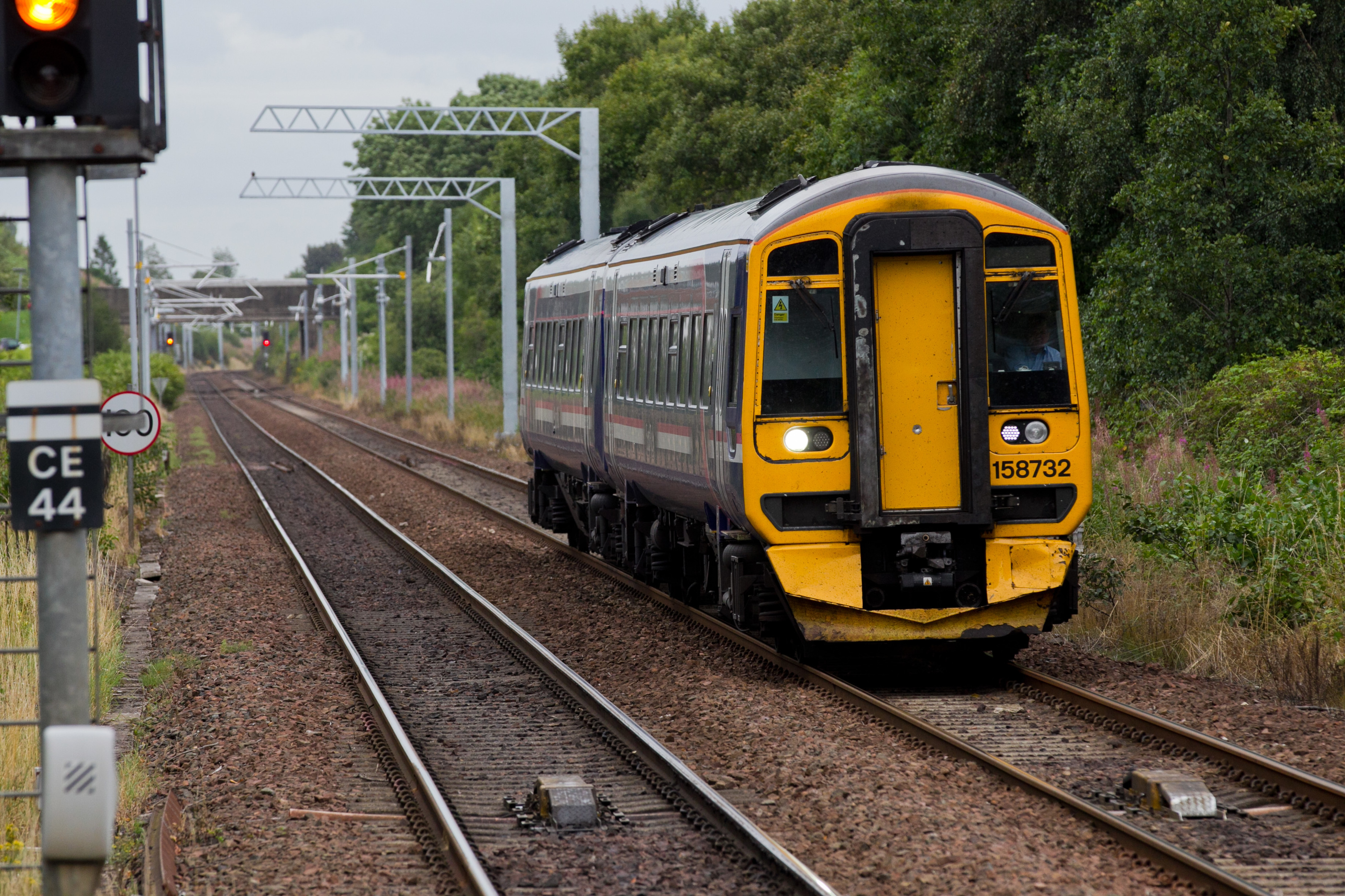 Glasgow to Edinburgh train line (Andrew Cawley / DC Thomson)