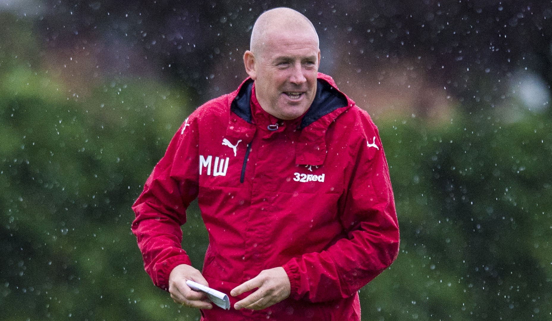 Rangers manager Mark Warburton (SNS Group / Craig Williamson)