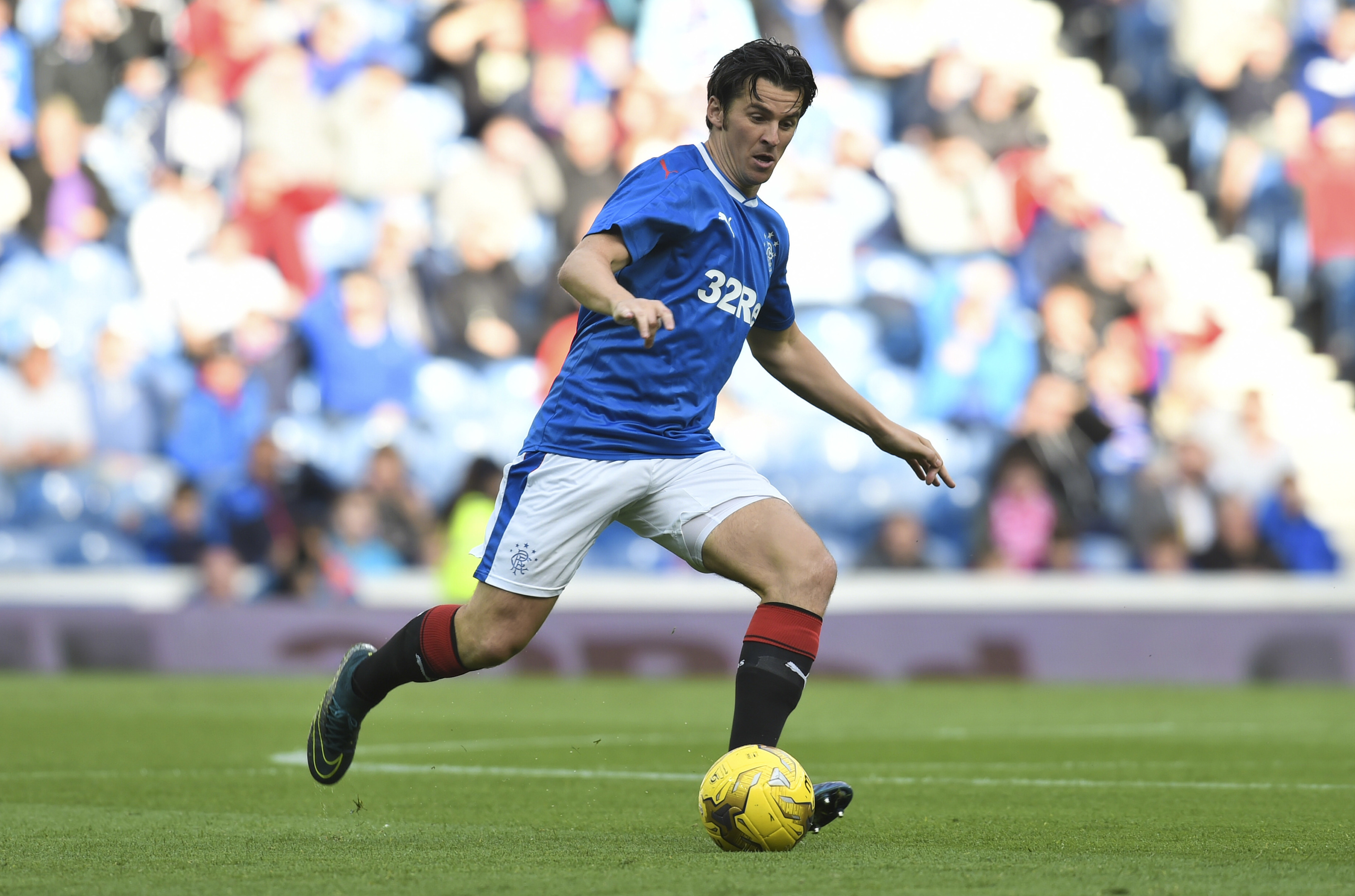 Joey Barton in action for Rangers (SNS Group / Rob Casey)