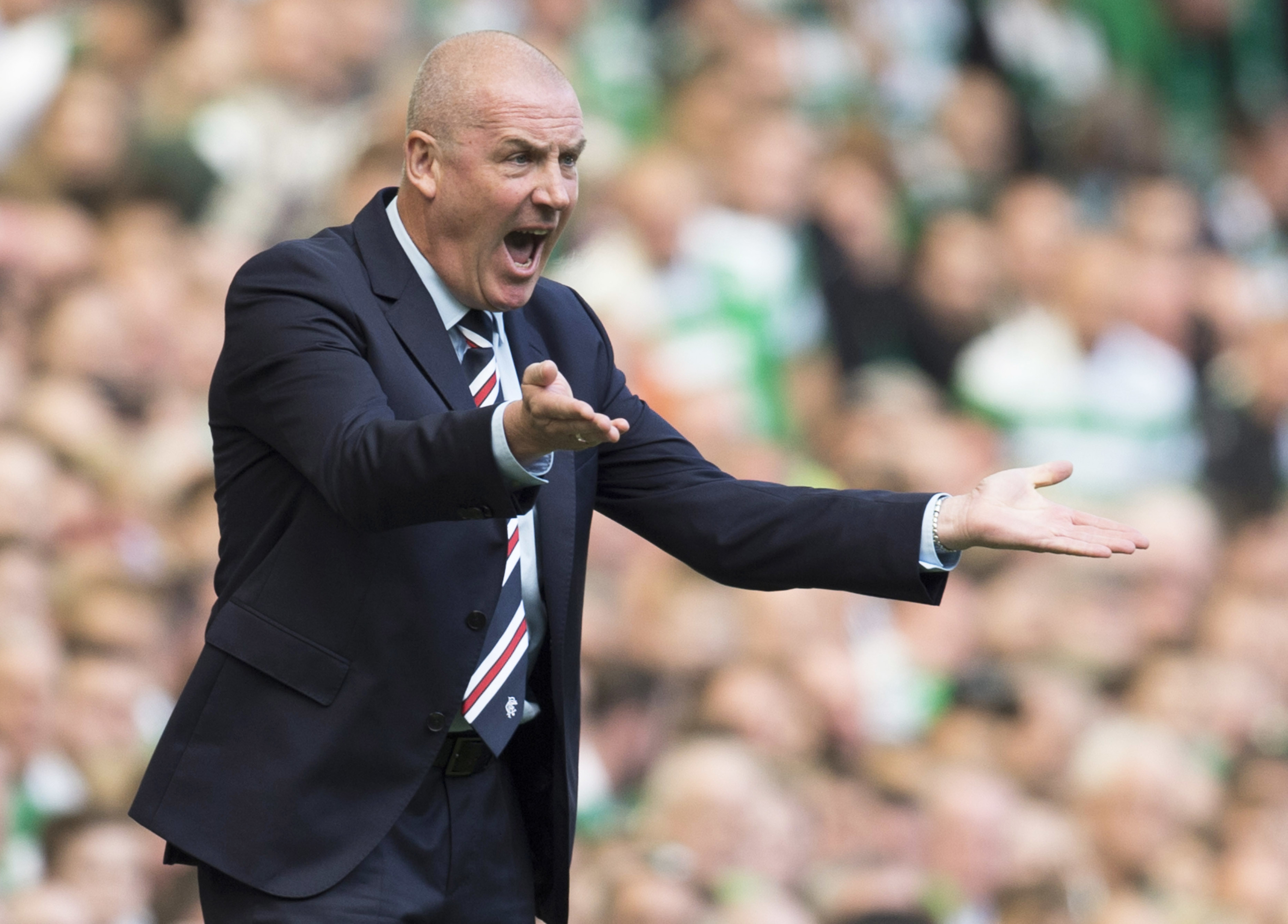 Rangers manager Mark Warburton (SNS Group / Rob Casey)