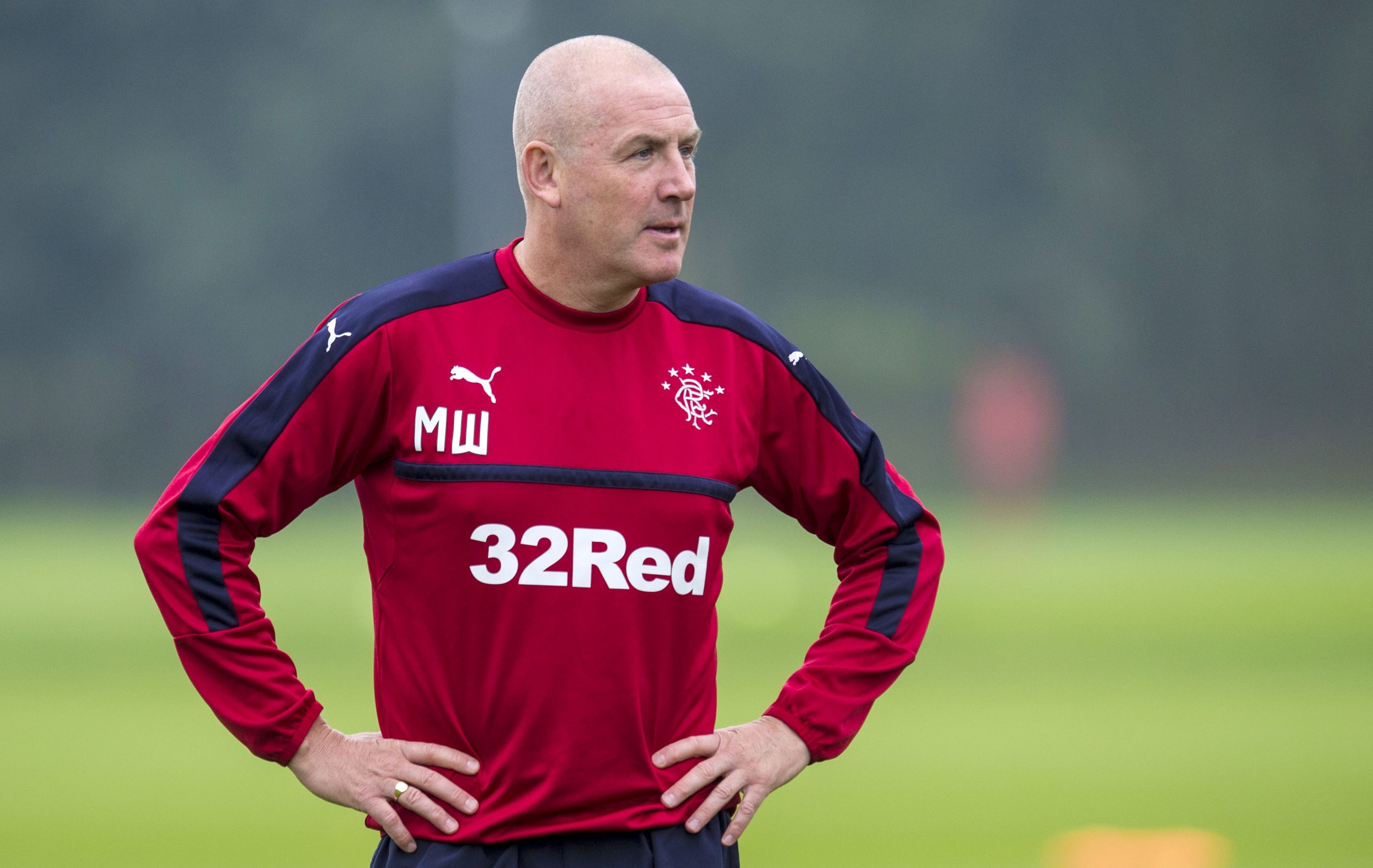 Rangers manager Mark Warburton (SNS Group / Craig Williamson)