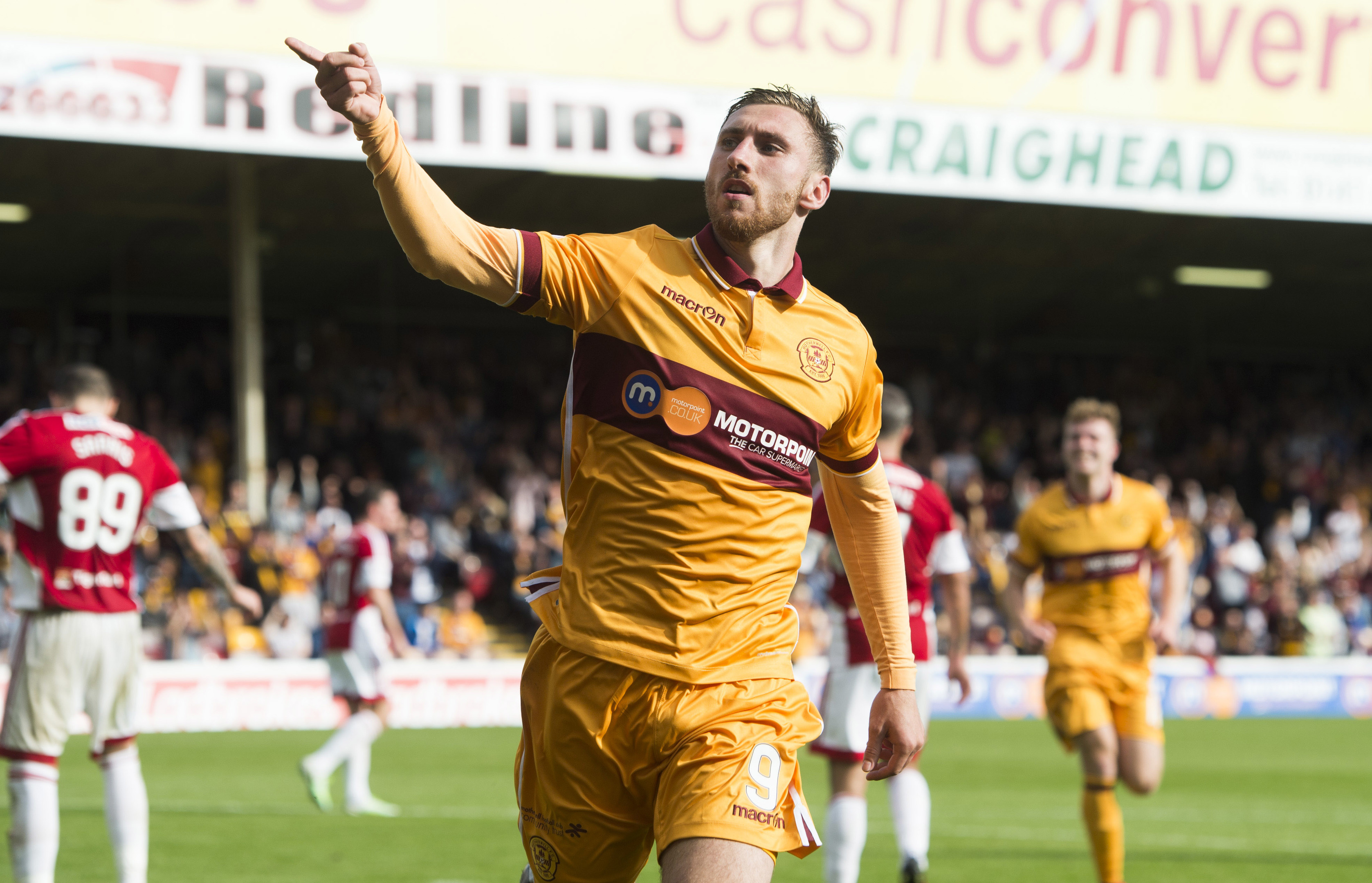 Motherwell's Louis Moult (SNS Group)