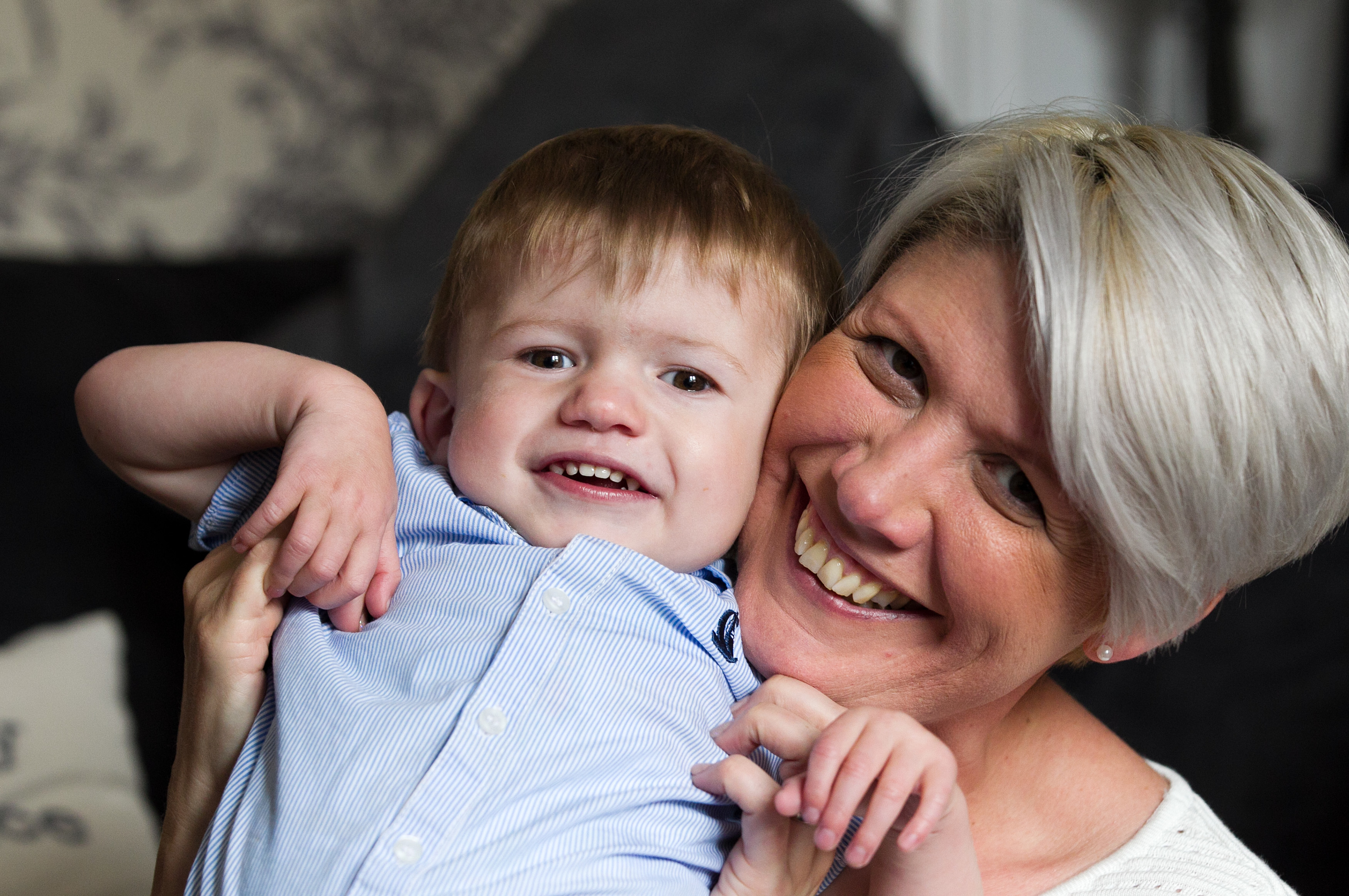 2 year old Jasmes Baillie, and his mother Jenny (Andrew Cawley/DC Thomson)