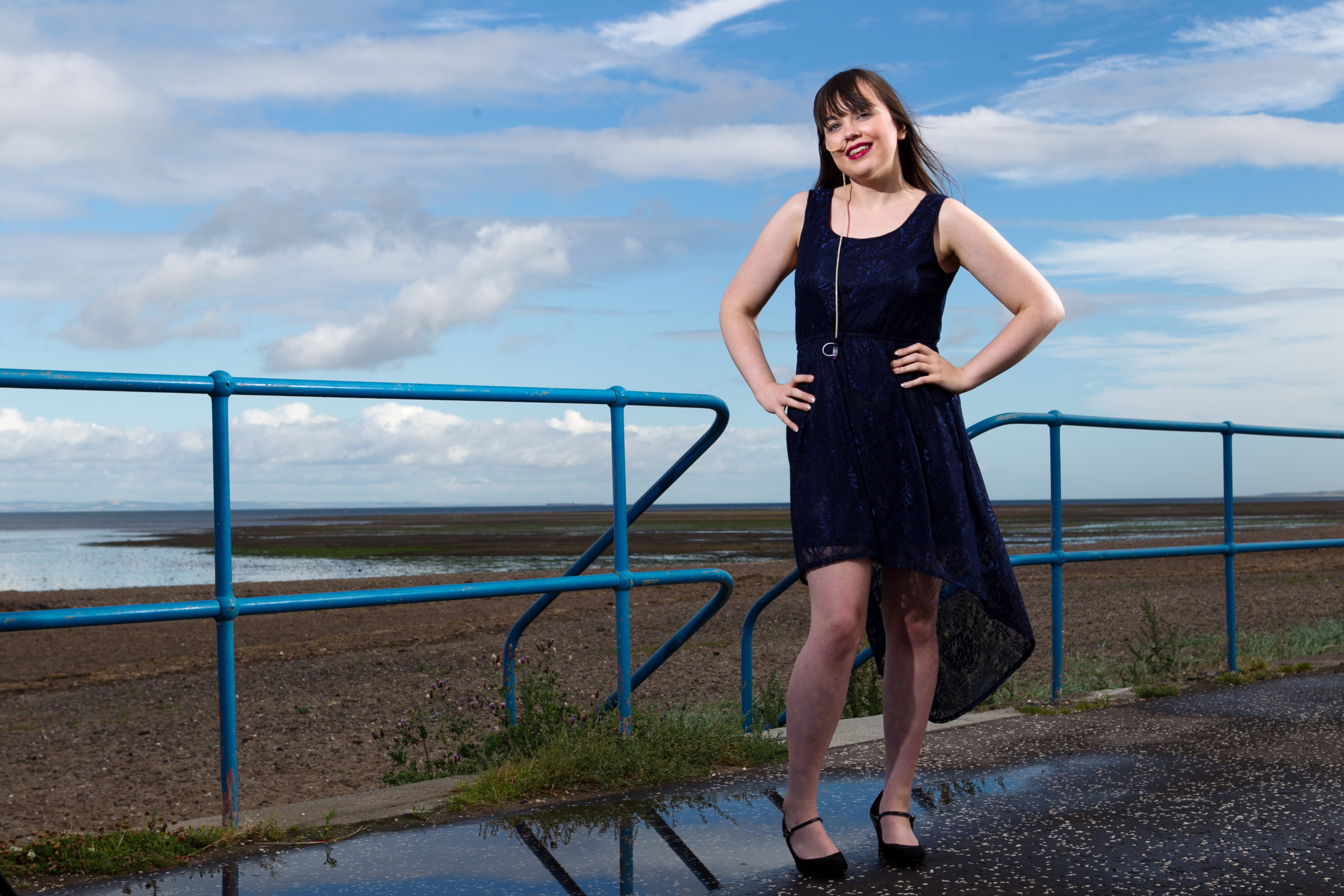 Nicole Gray, who is going to enter a beauty queen contest (Andrew Cawley/DC Thomson)