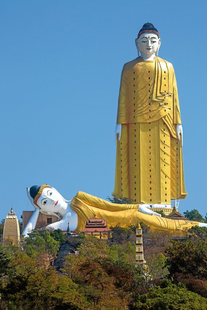 The Laykyun Sekkya Standing Buddha is the tallest Buddha statue in the world (Getty Images)