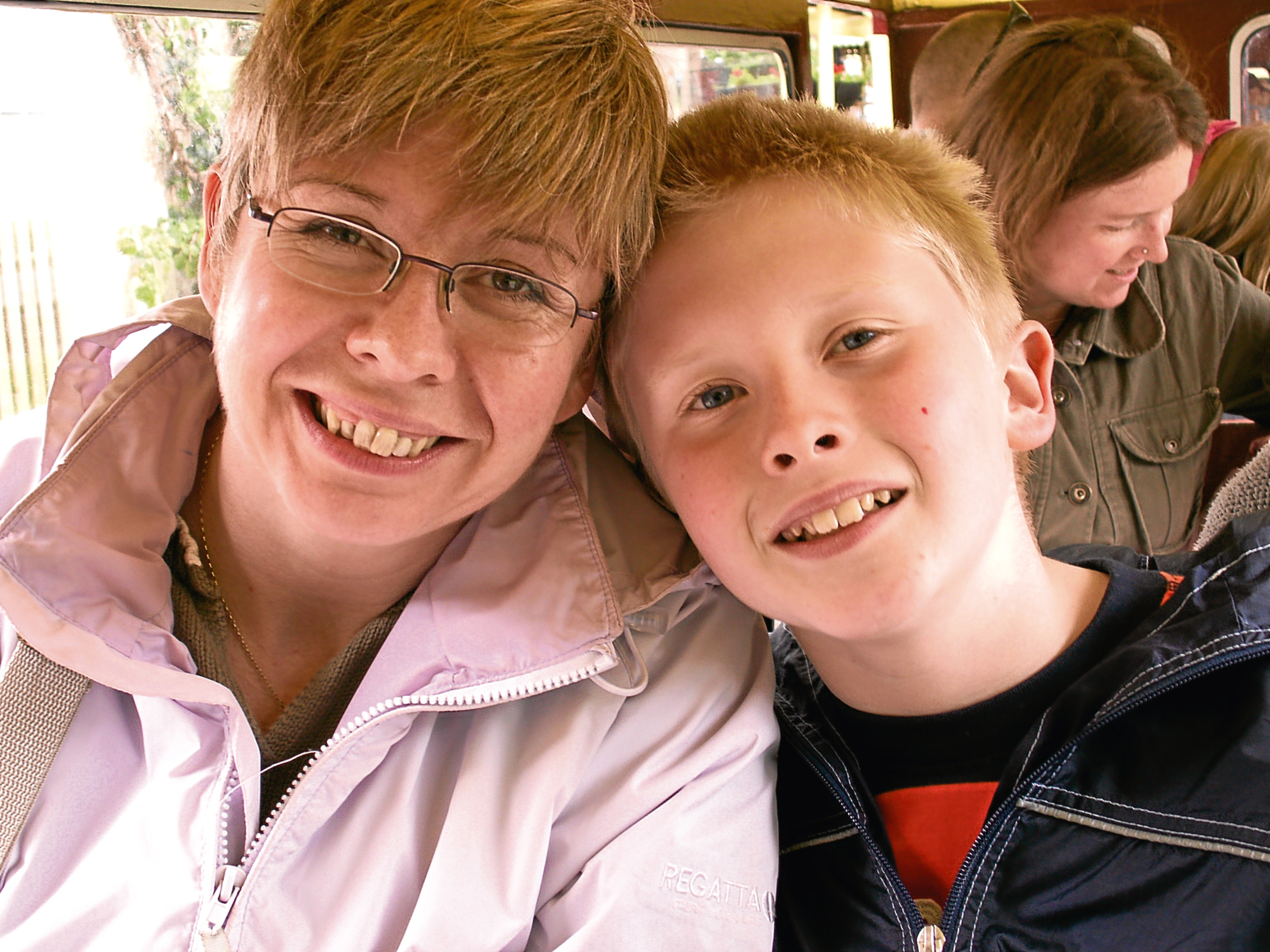 Kim Macleod has helped raise more than £60,000 for Meningitis Now in memory of her son Calum