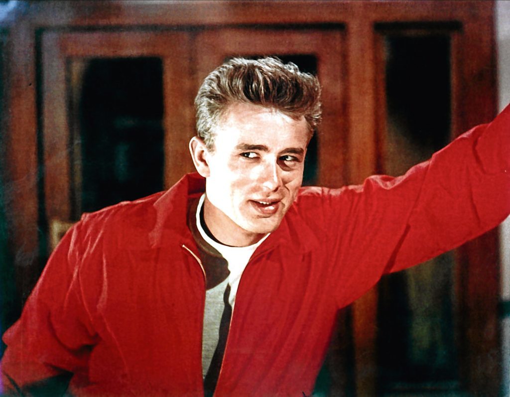 Dean in the 1955 classic Rebel Without a Cause (Allstar/WARNER BROS)