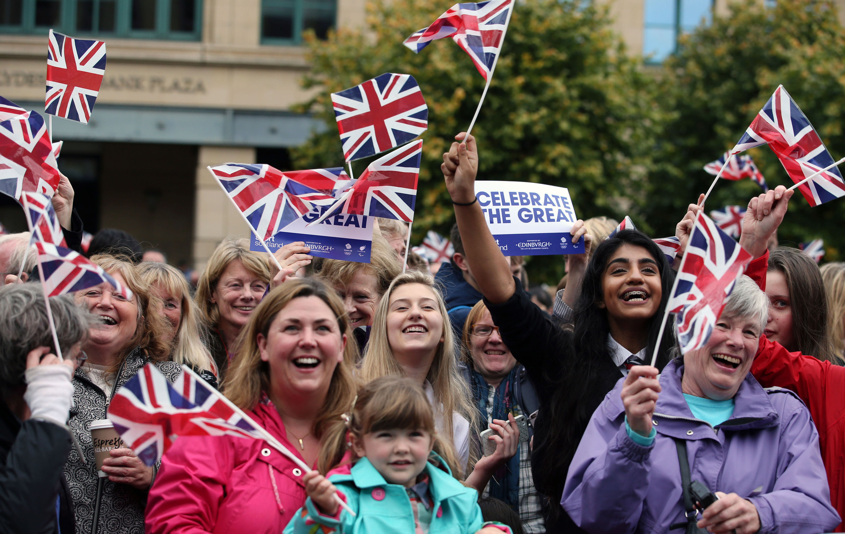 Paralympians Homecoming (PA/Jane Barlow)