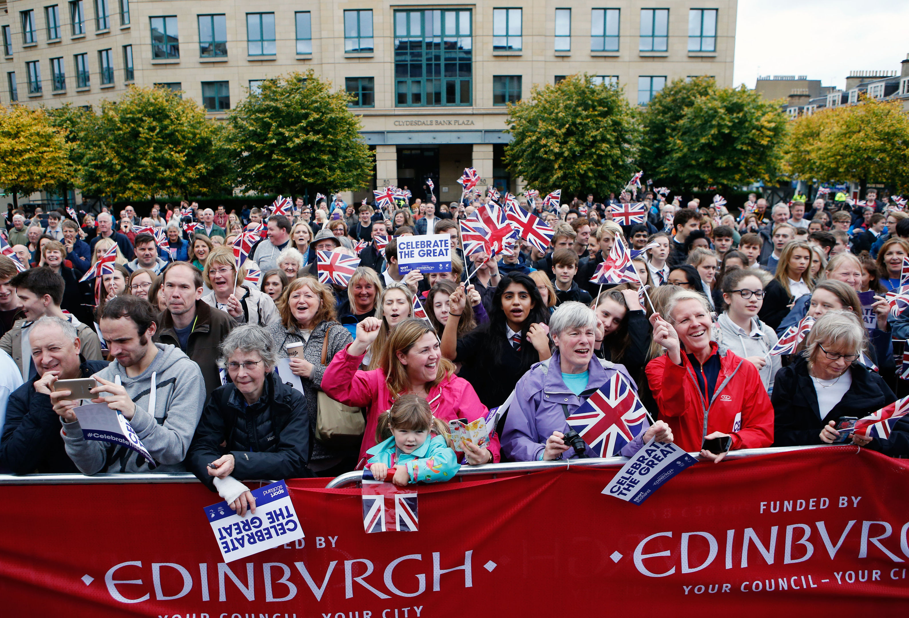 Paralympians Homecoming (PA/Jane Barlow)