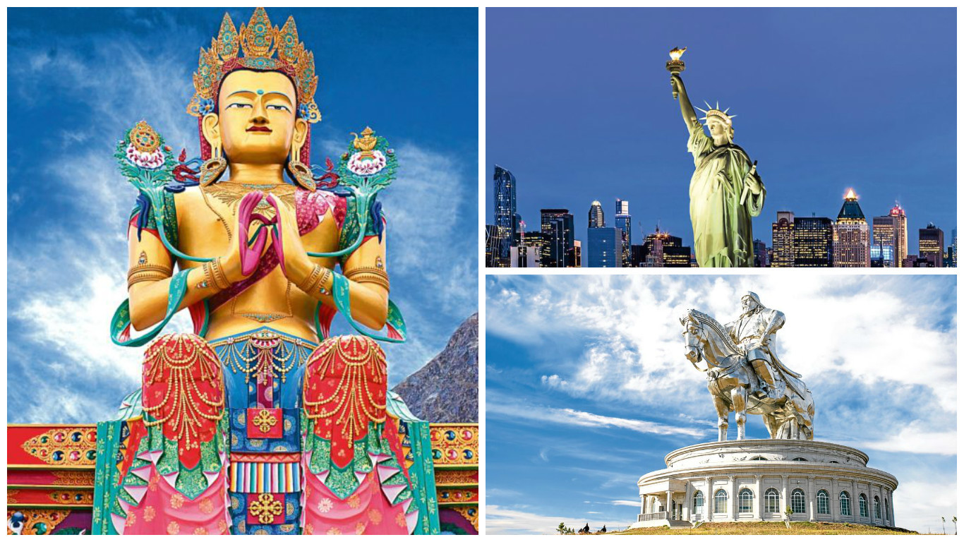 Some of the world's largest statues (Getty Images)