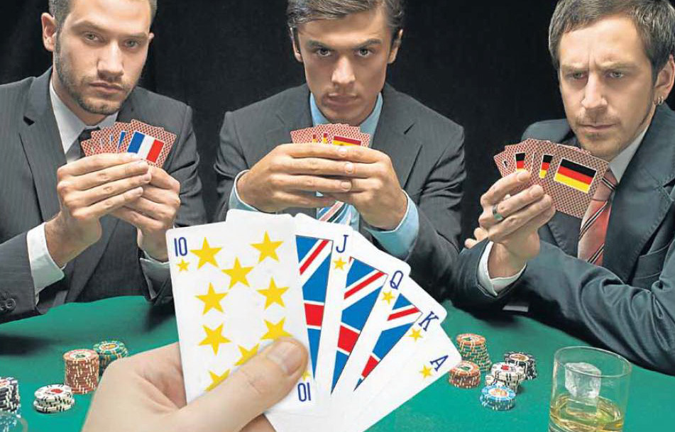 It’s OK keeping your cards close to your chest, like the UK at the Brexit negotiating table, but you can only pull it off for so long without raising suspicion (Alamy)