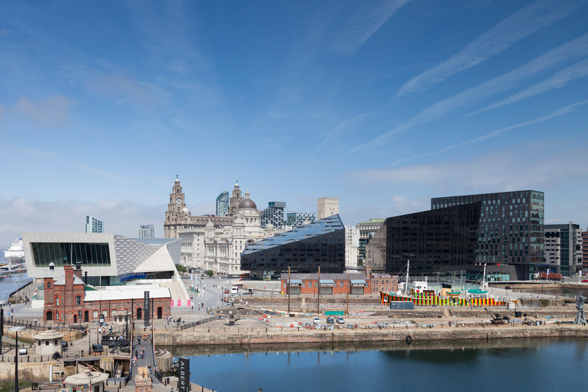 Liverpool Pier Head and the Albert Dock (Getty)