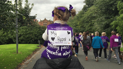 Hundreds complete Memory Walk for Alzheimer Scotland in Glasgow