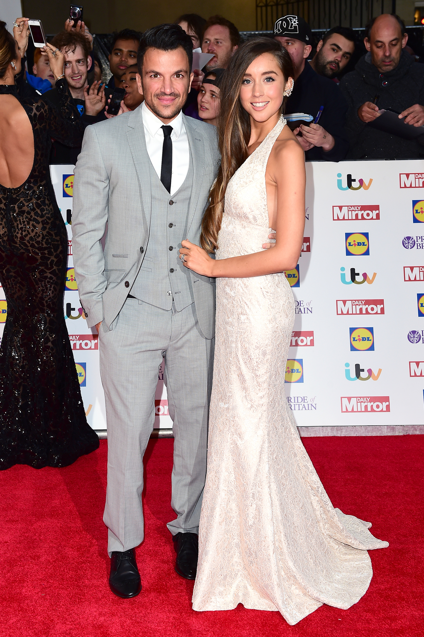 Peter Andre and Emily MacDonagh (PA)