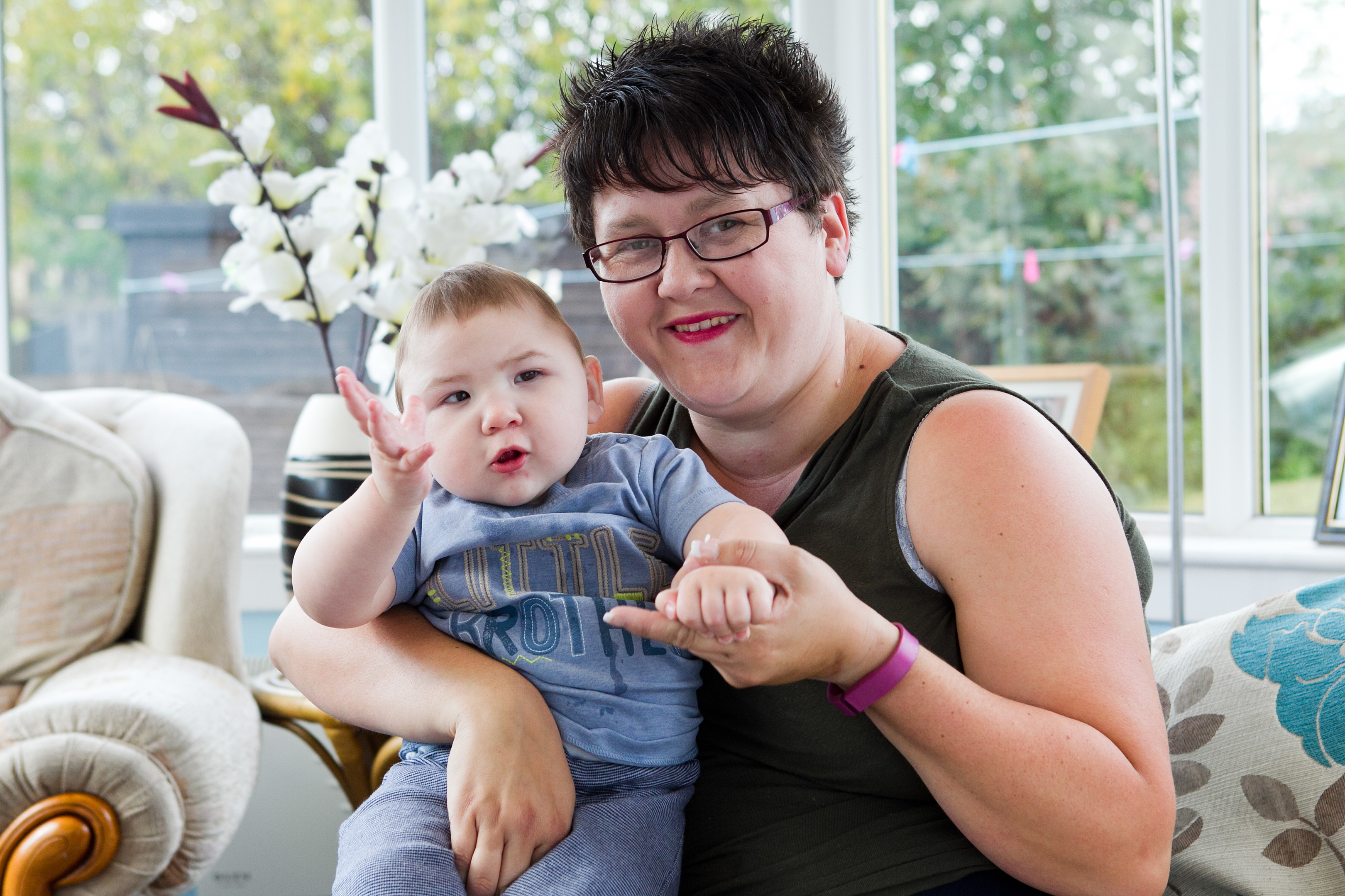 Kirsty Drummond and her son, Alexander (Andrew Cawley / DC Thomson)