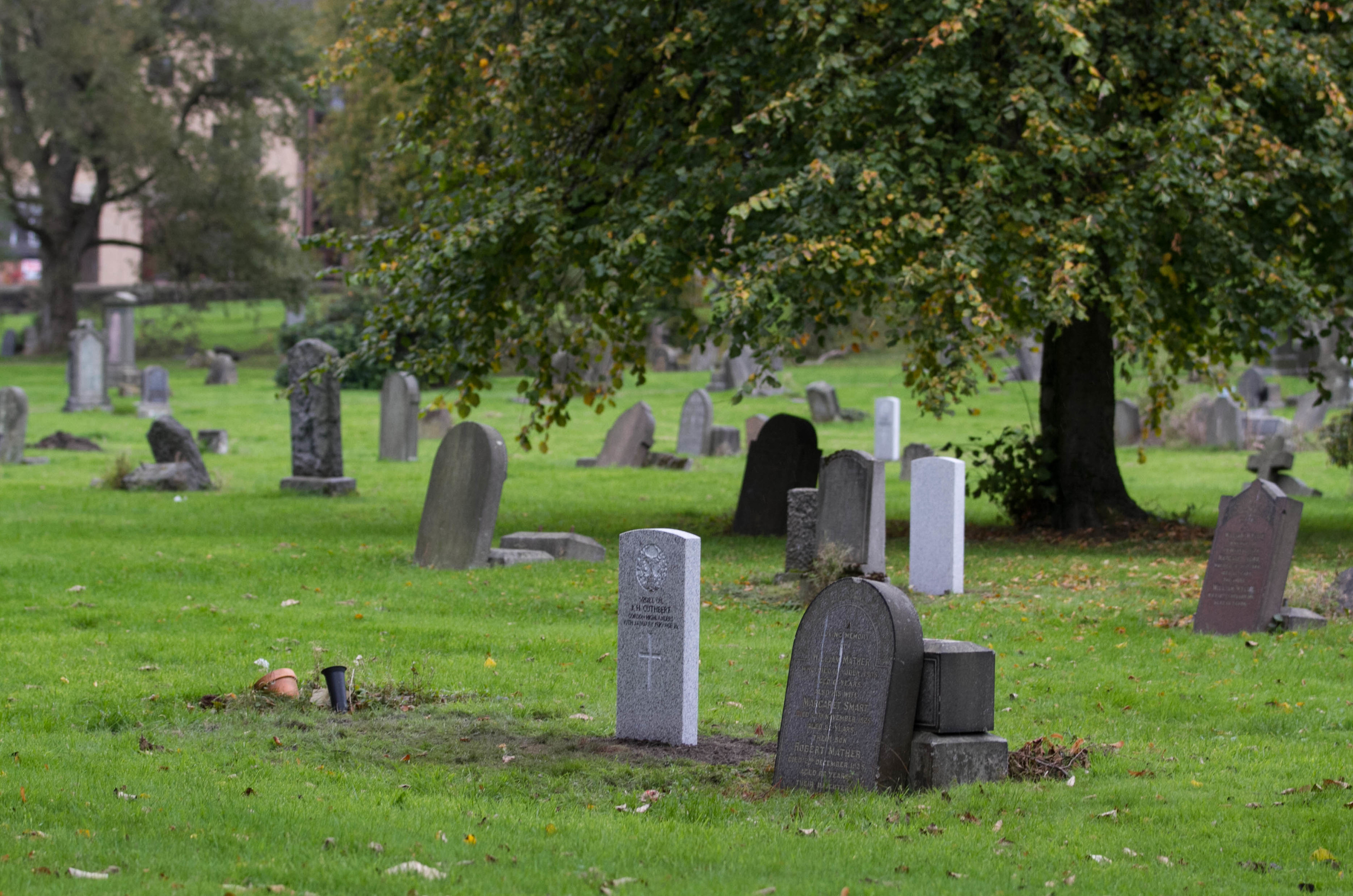 War Graves at Sighthill Cemetery (Chris Austin / DC Thomson)