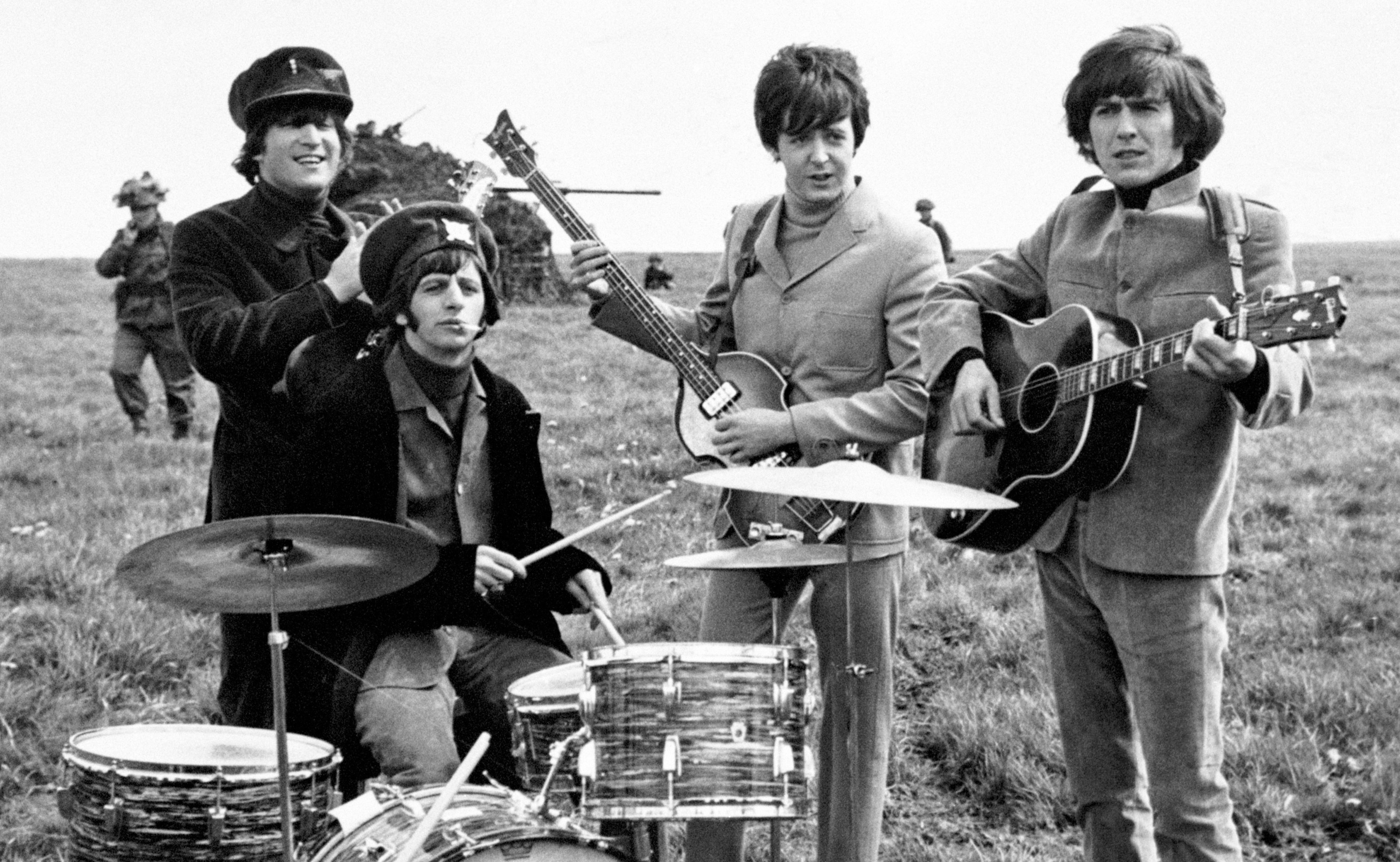 The Beatles (left - right) John Lennon, Ringo Starr, Paul McCartney and George Harrison (PA Photos)
