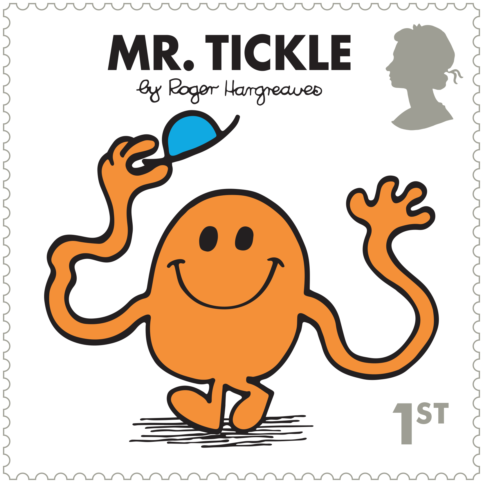 Mr Men and Little Miss stamps - Mr Tickle (Royal Mail/PA)