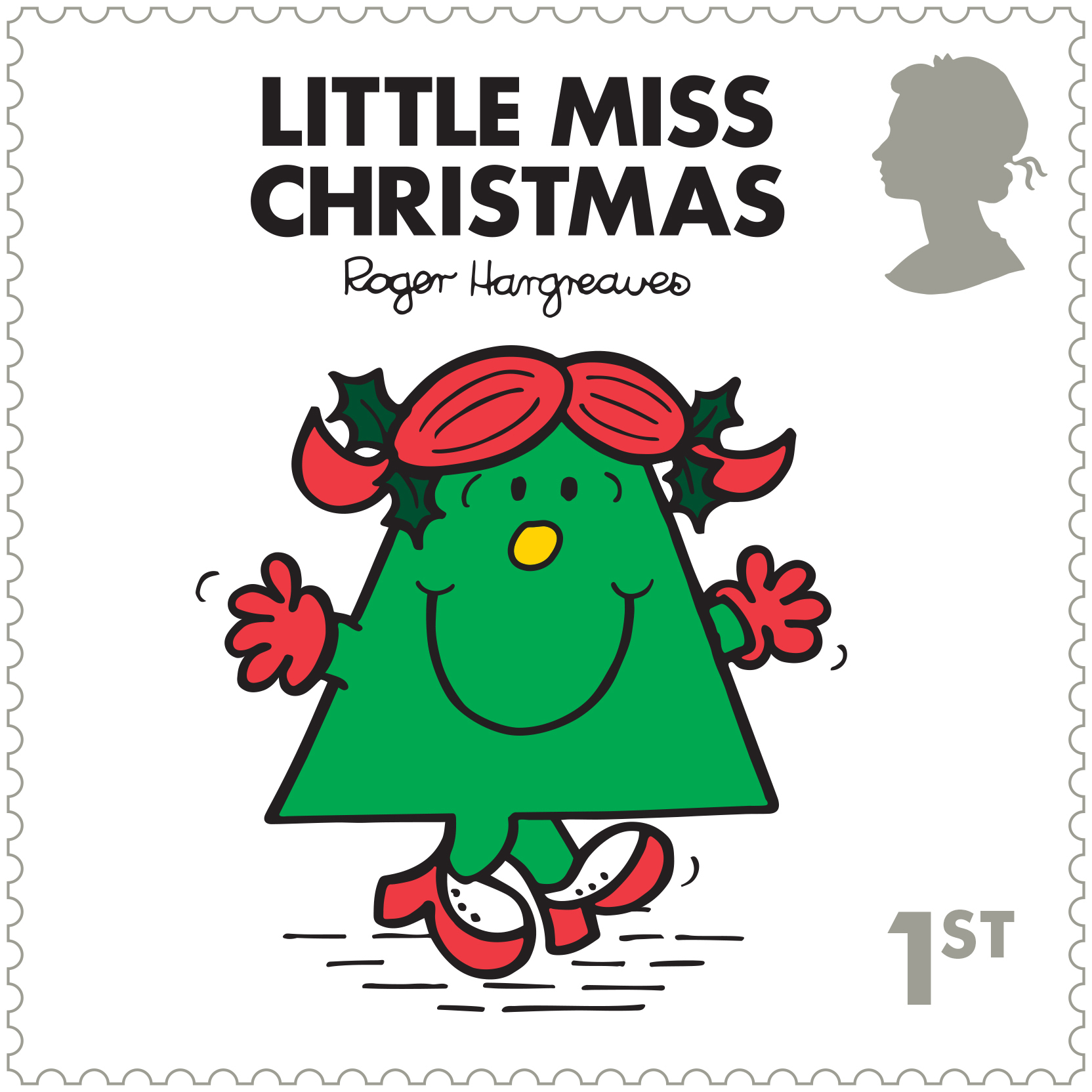 Mr Men and Little Miss stamps - Little Miss Christmas (Royal Mail/PA)