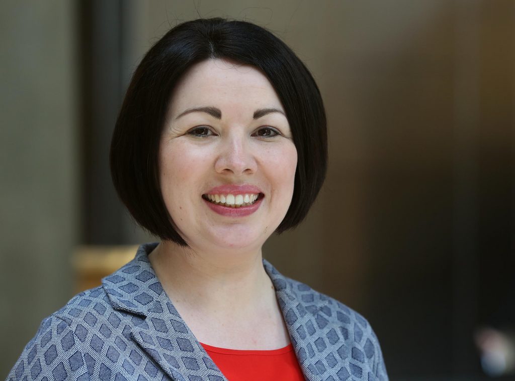 Monica Lennon MSP, Scottish Labour Party member (ALLAN MILLIGAN)