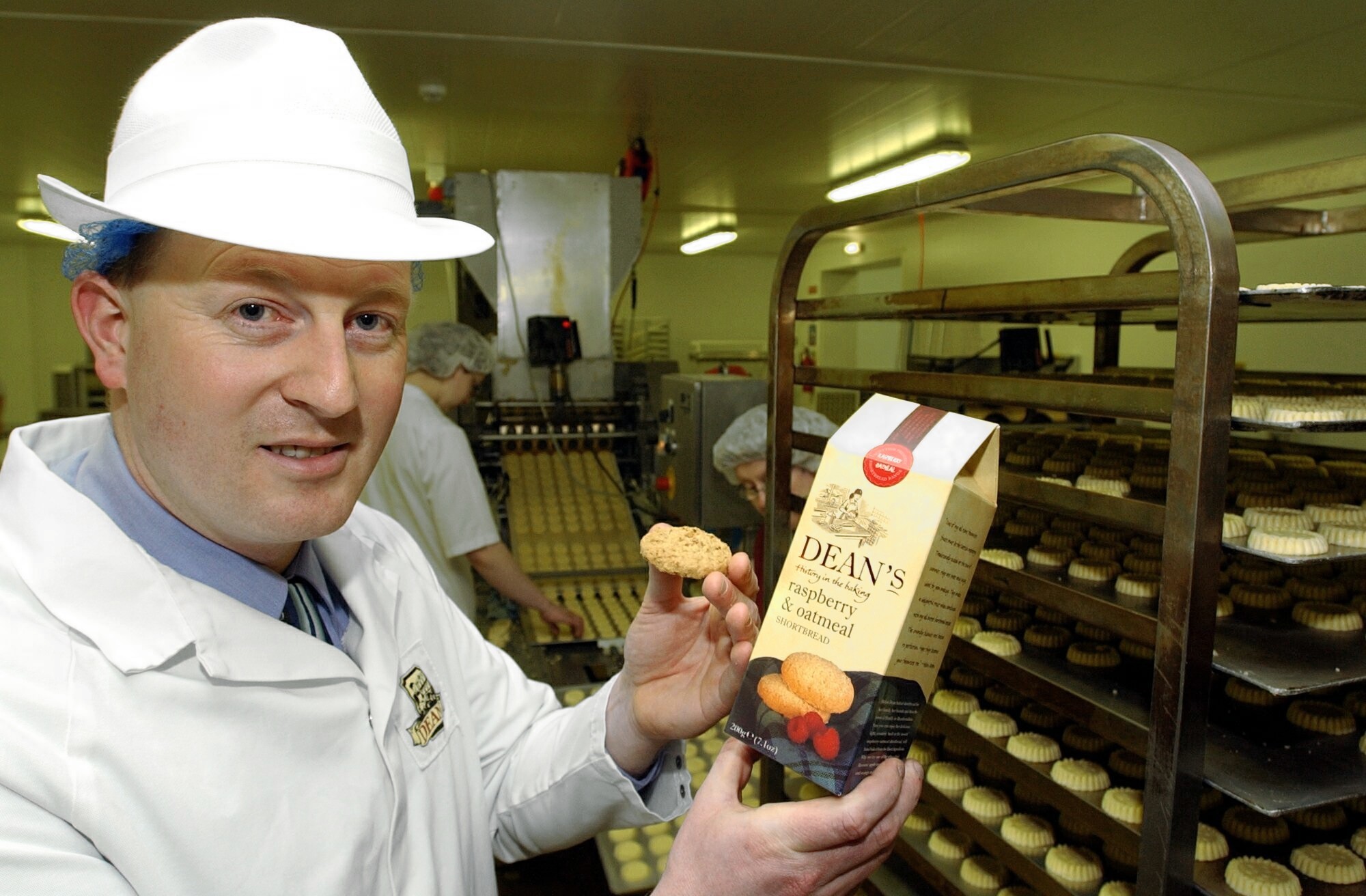 Bill Dean, MD of Deans of Huntly with some of their products (Colin Rennie)