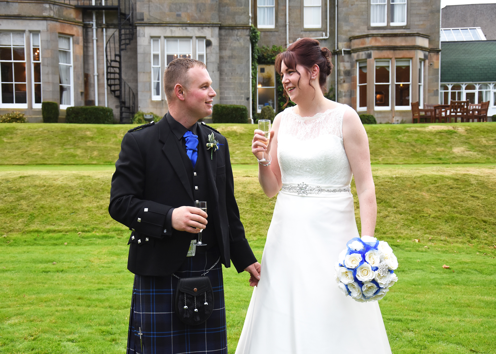 Leanne and Stuart McSherry from Dumfries (Darren Wyllie Photography)