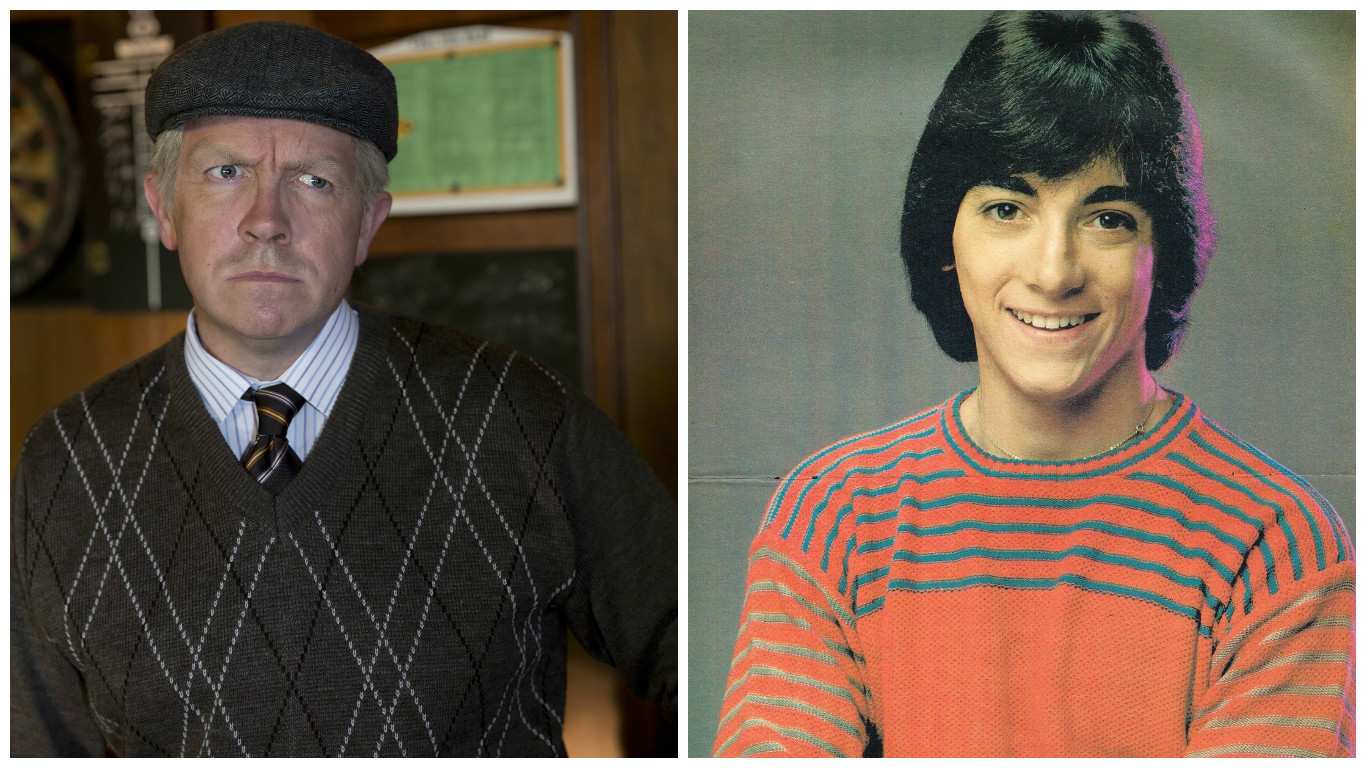 Left: Still Game's Tam (played by Mark Cox), Right: Happy Days' Chachi (played by Scott Baio)