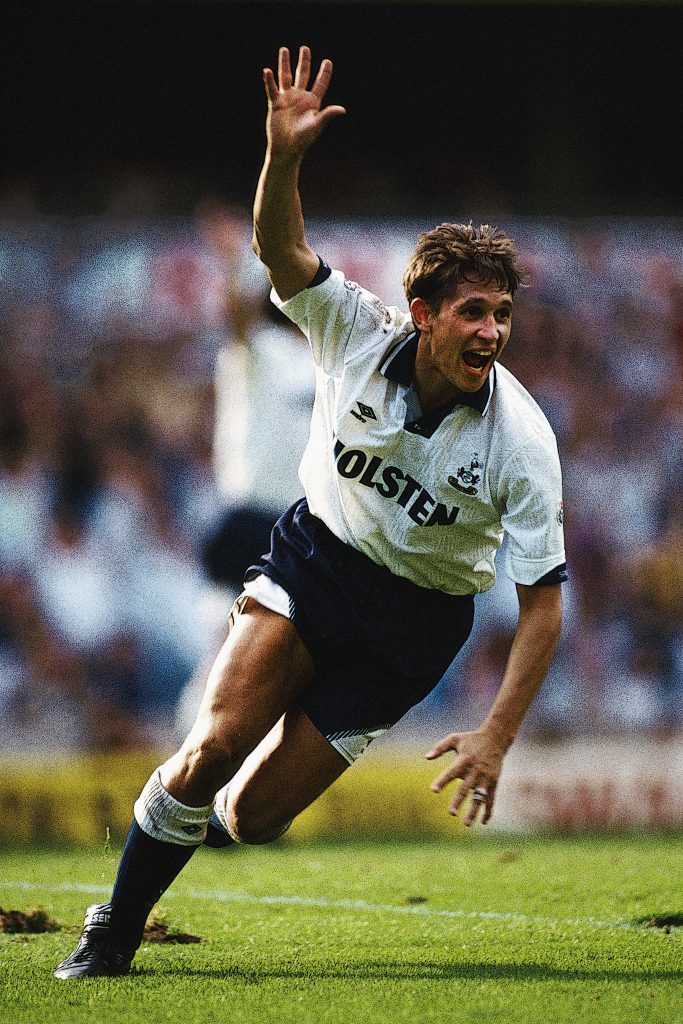Gary Lineker during his time at Spurs (Bob Martin/Allsport/Getty Images)