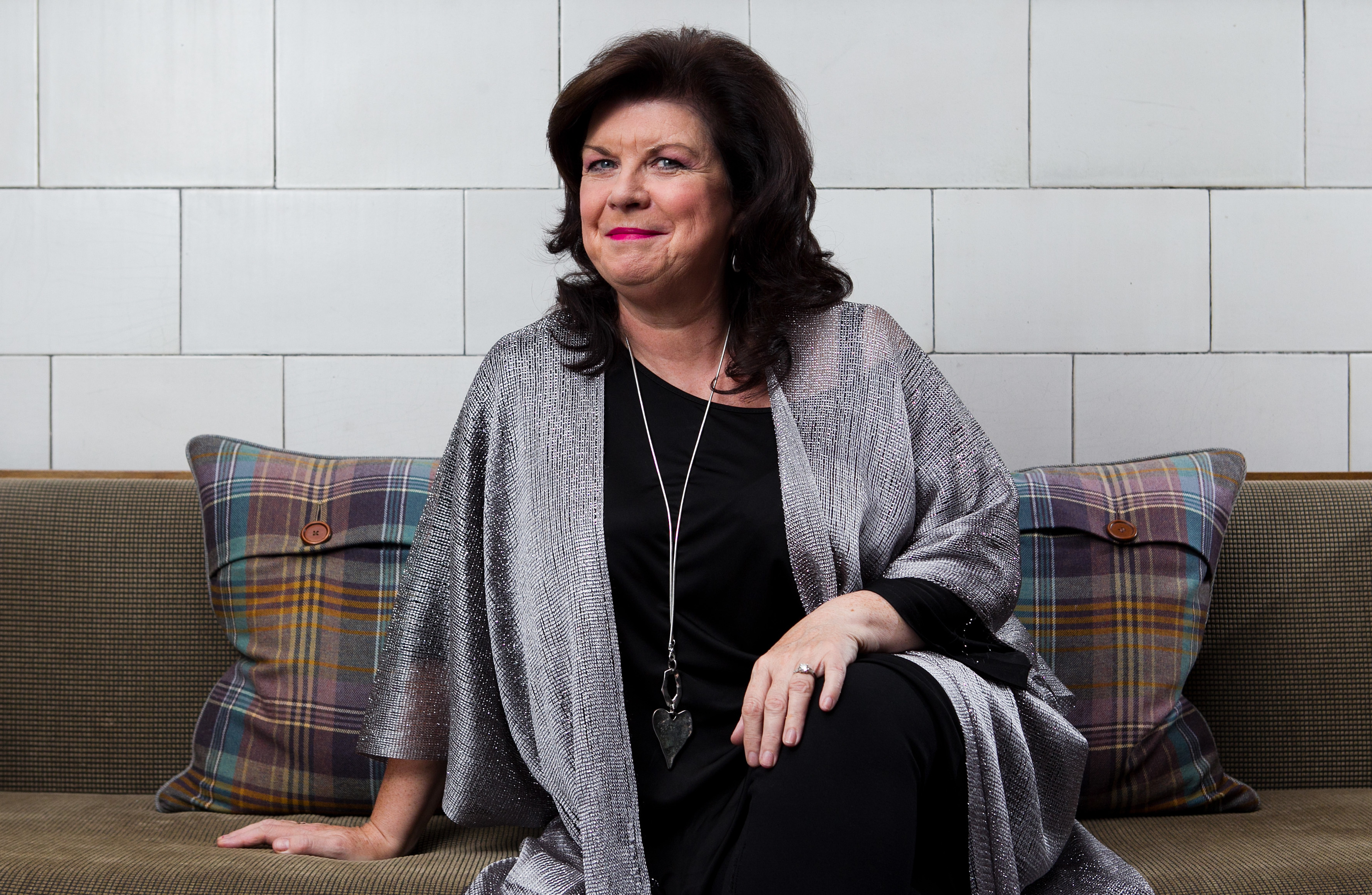 Elaine C Smith, who is promoting her BBC comedy tv show, Two Doors Down (Andrew Cawley/Sunday Post)