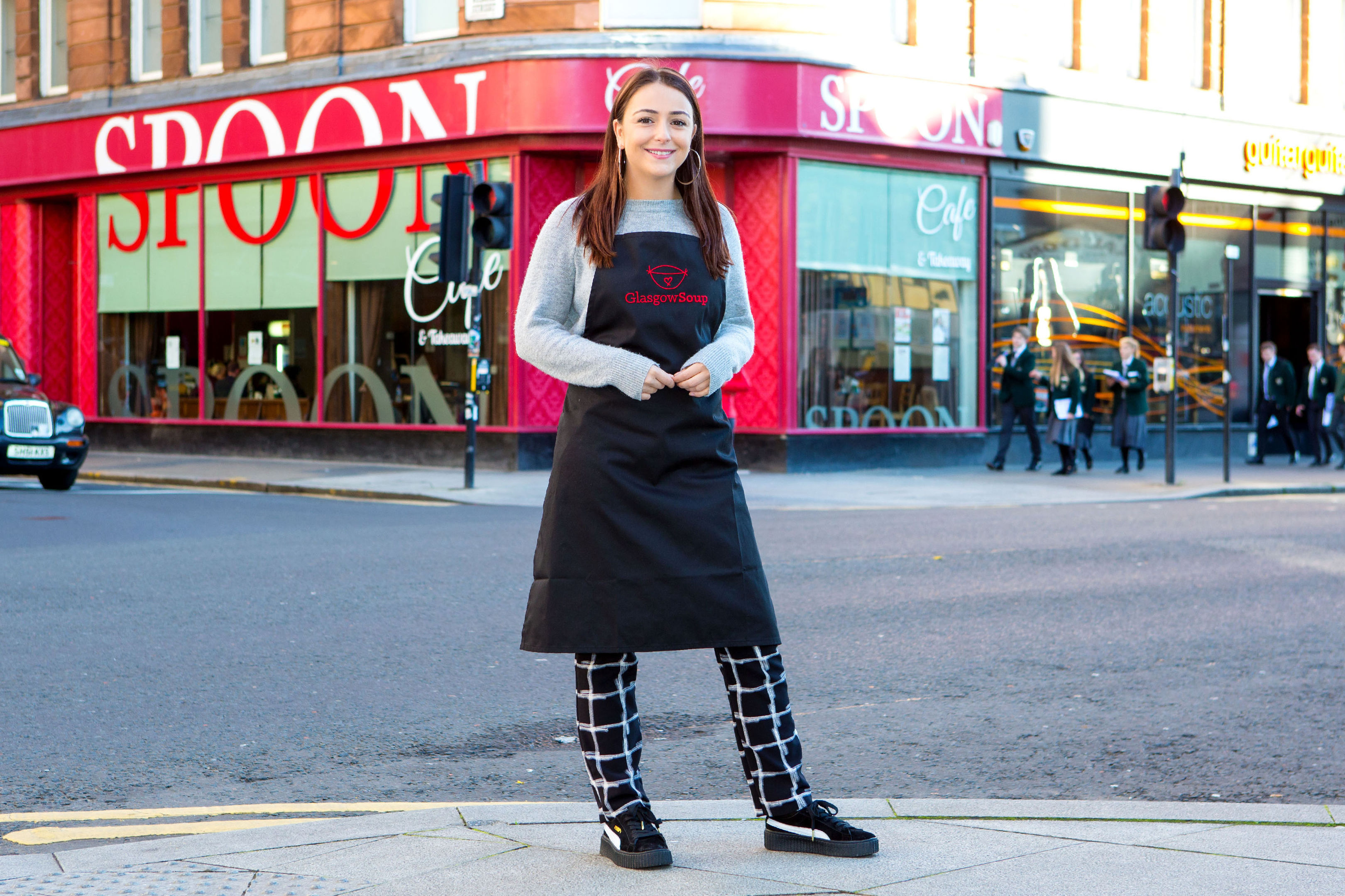 BAFTA winning actress and former River City Star Jayd Johnson backs the new initiative (Mark Ferguson/Glasgow Soup/PA Wire)