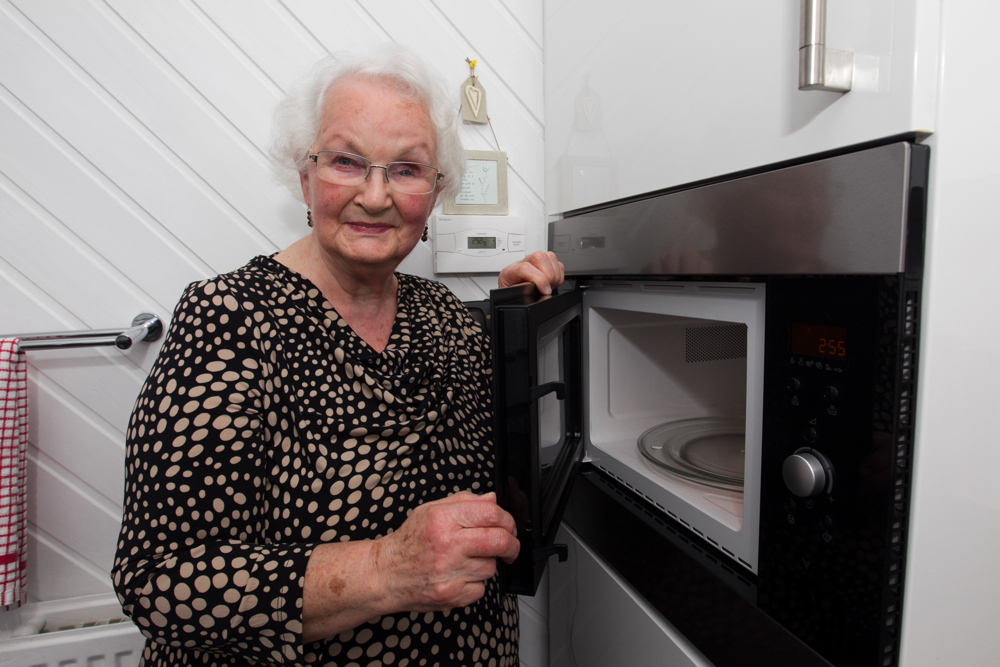 May Duffus got a new microwave from John Lewis thanks to Raw Deal (Andrew Cawley / DC Thomson)