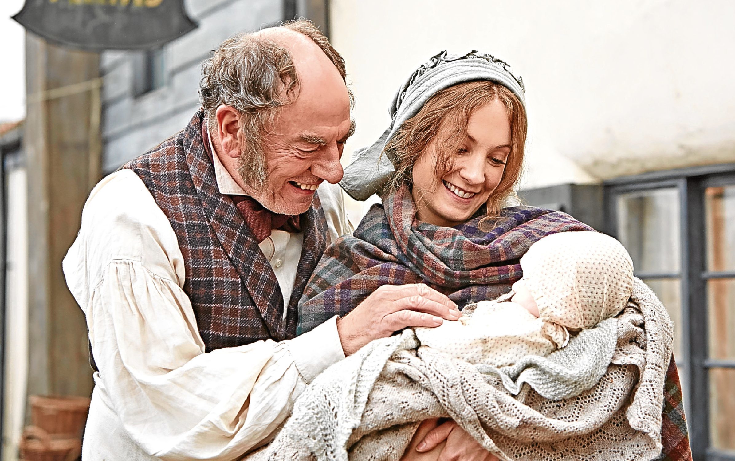 Joanne Froggatt and Alun Armstrong in Dark Angel (ITV)