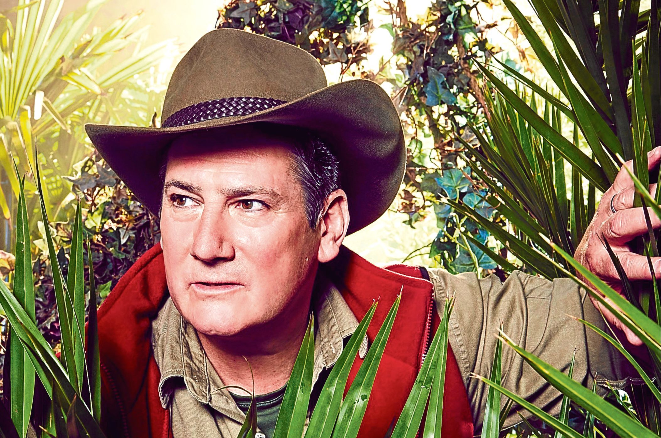 Tony Hadley in the jungle (ITV)