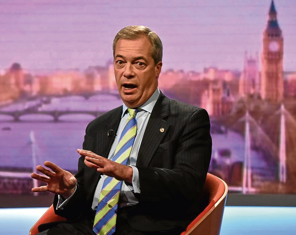 Nigel Farage (Jeff Overs/BBC/PA Wire)