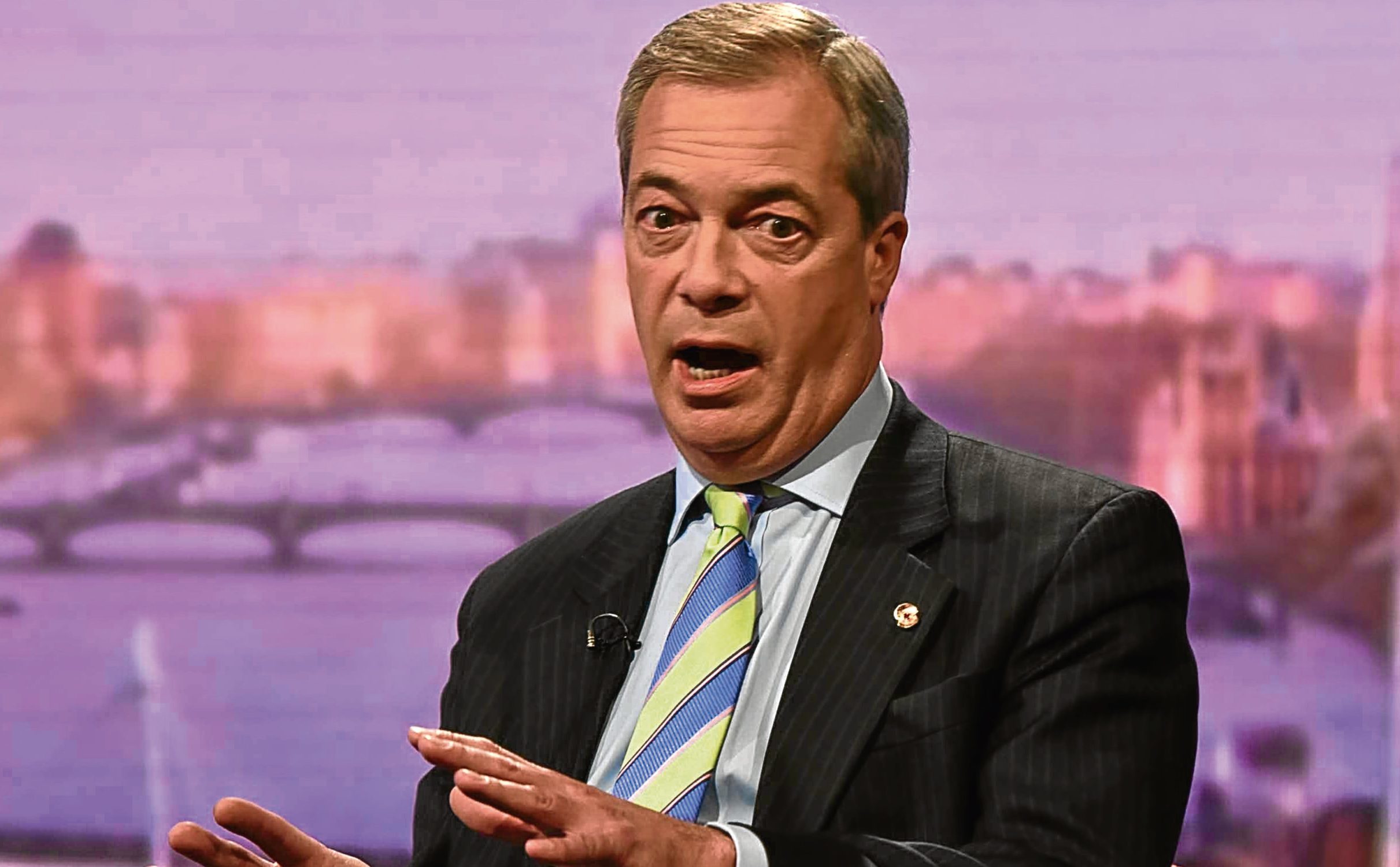 Nigel Farage (Jeff Overs/BBC/PA Wire)