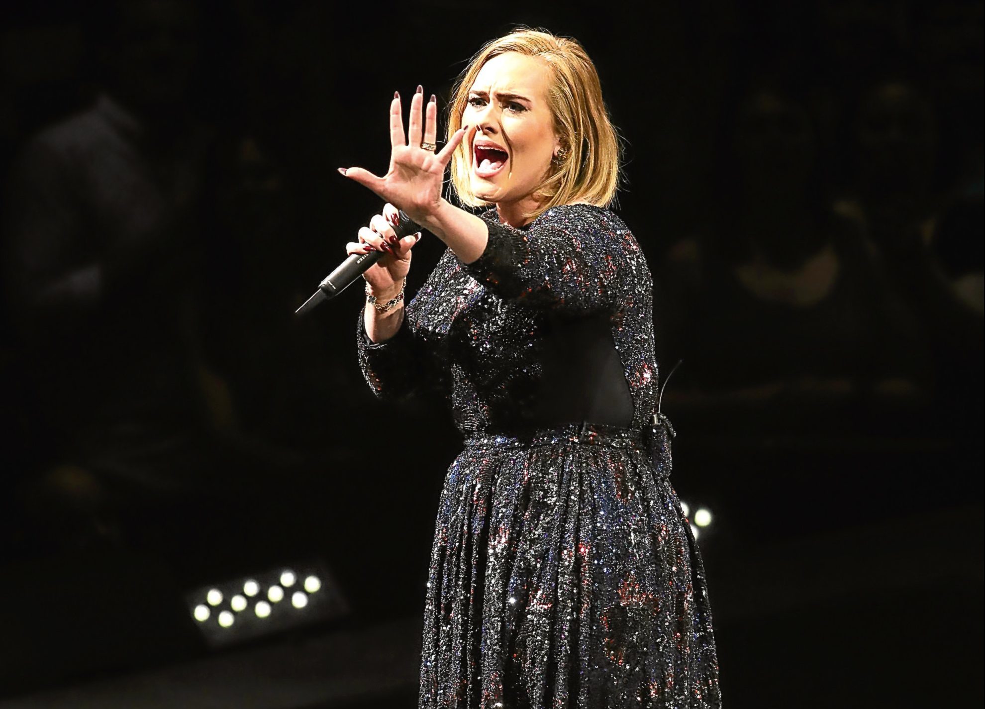 Singer Adele (Photo by Adam Bettcher/Getty Images for BT PR)